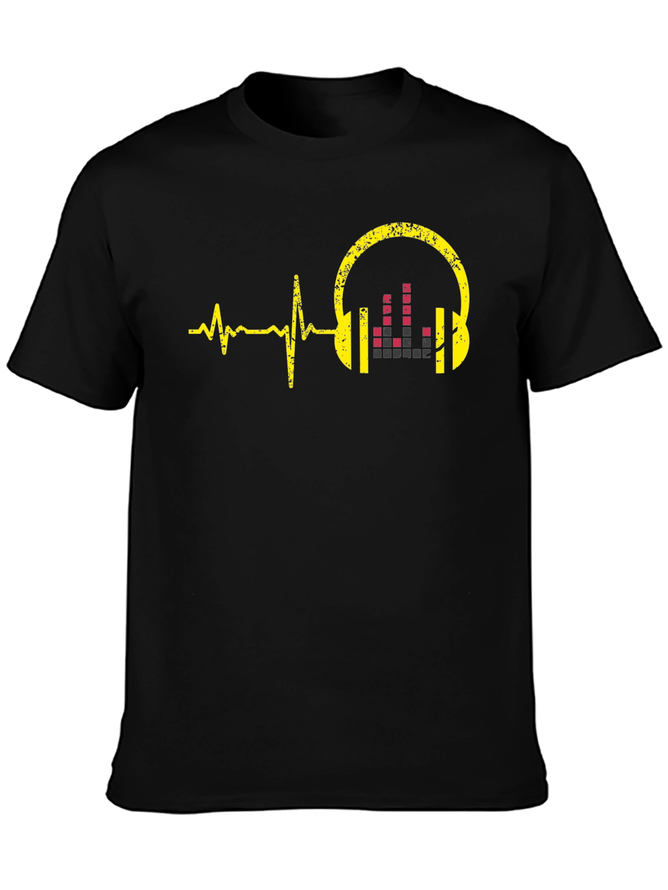 Music Vibe Tee: Hearbeat Headphone Graphic T-Shirt