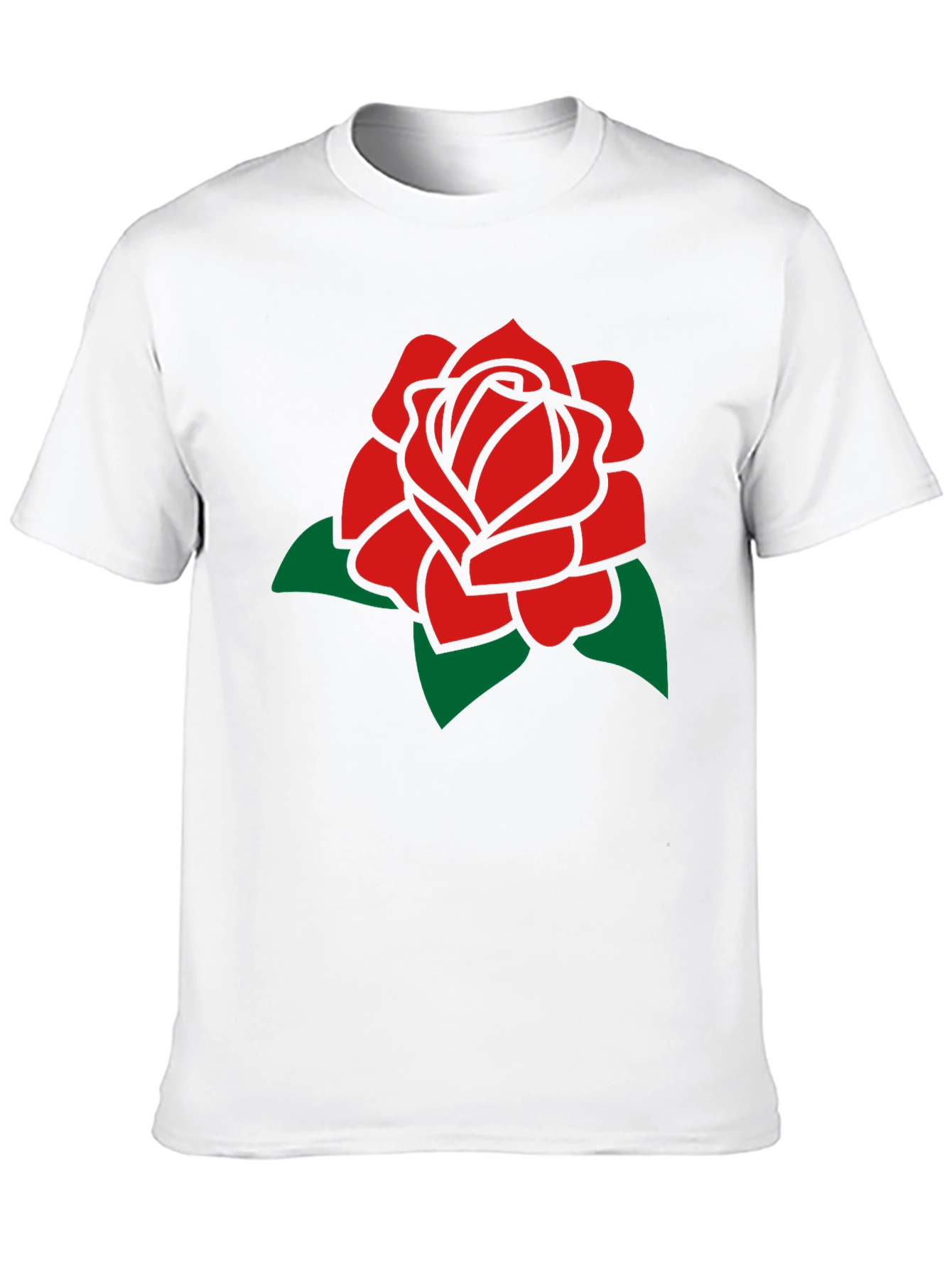Rose Graphic T-Shirt - Black