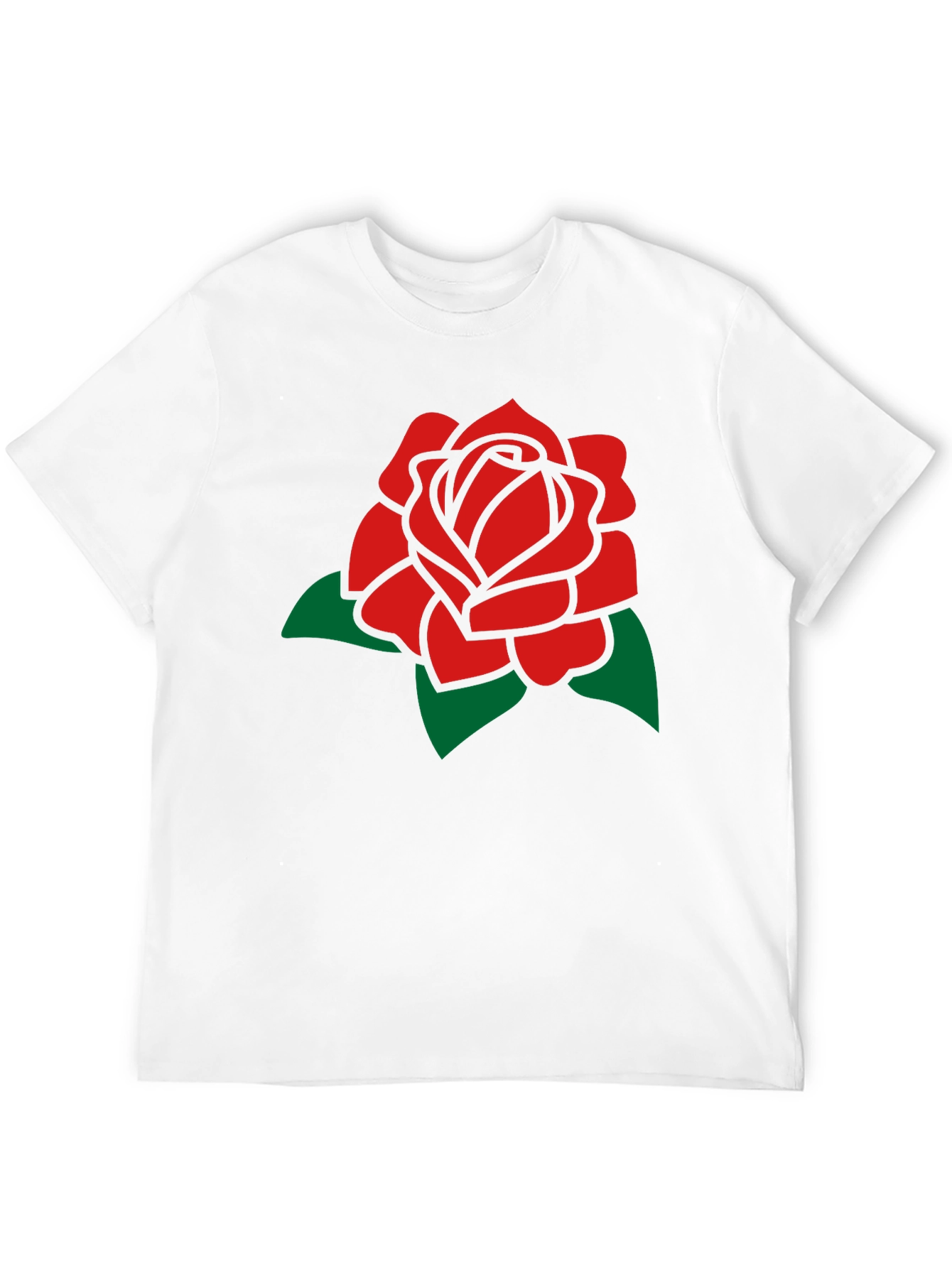 Rose Graphic T-Shirt - Black