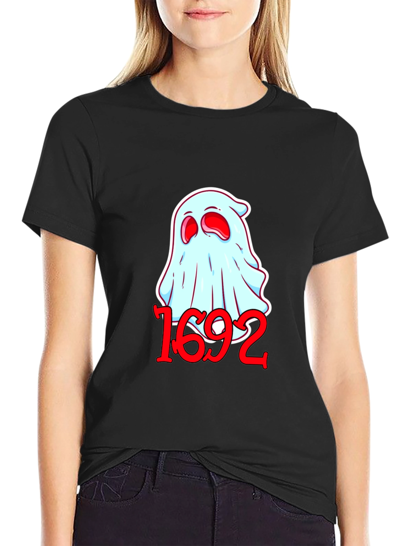 Ghost & 1692 Halloween T-Shirt