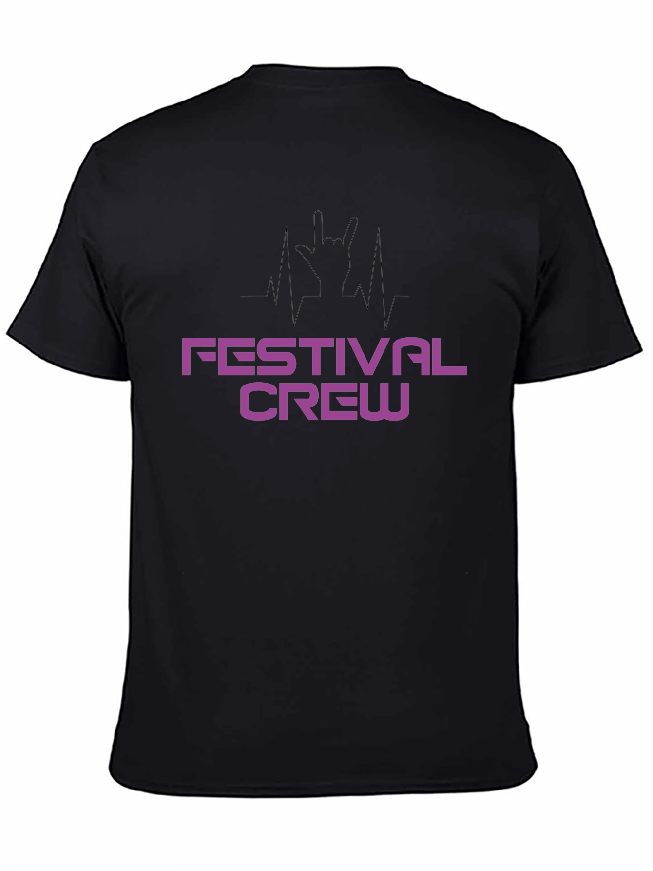 Festival Crew Black T-Shirt
