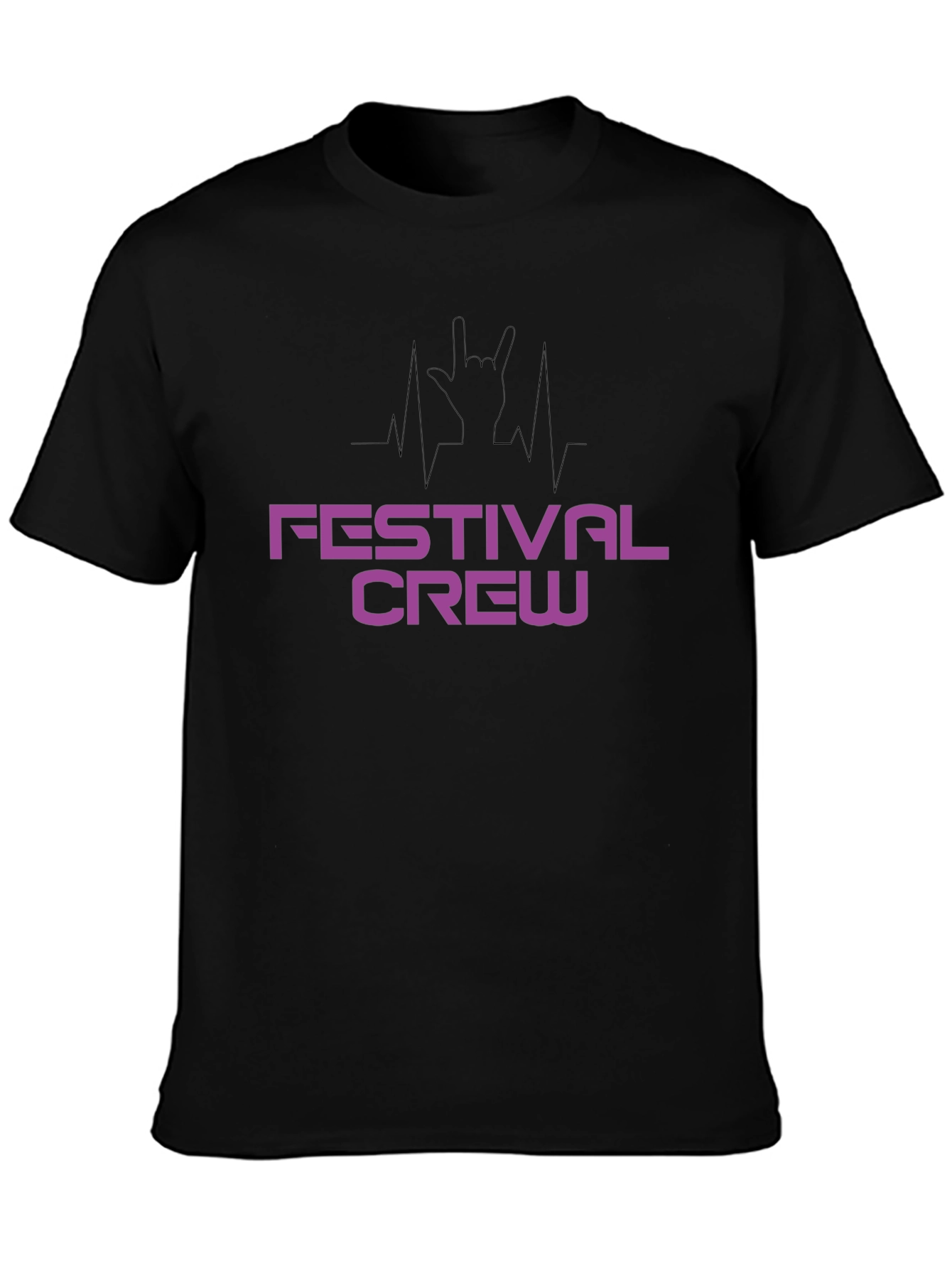Festival Crew Black T-Shirt