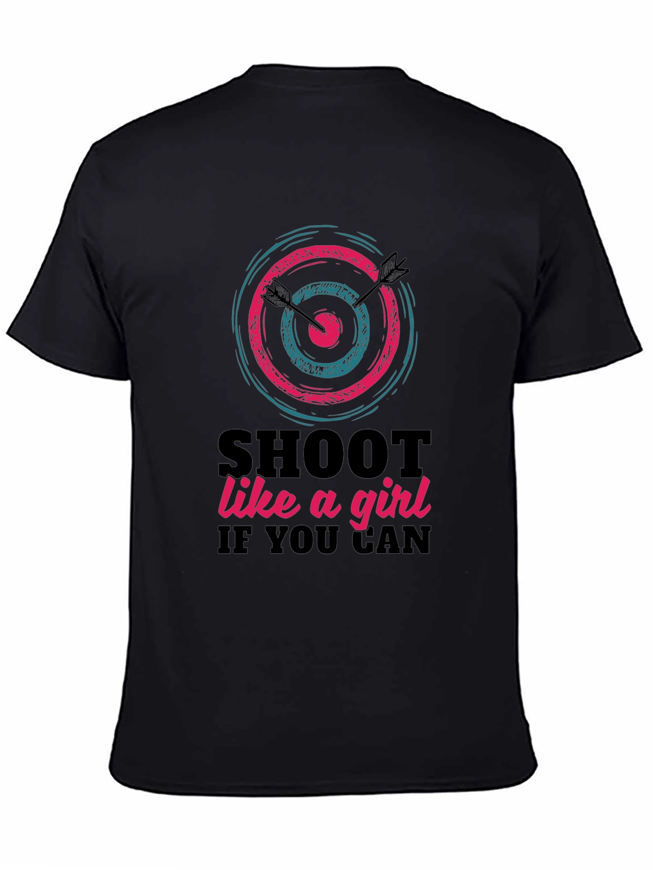 Shoot Like a Girl T-Shirt - Archery Design