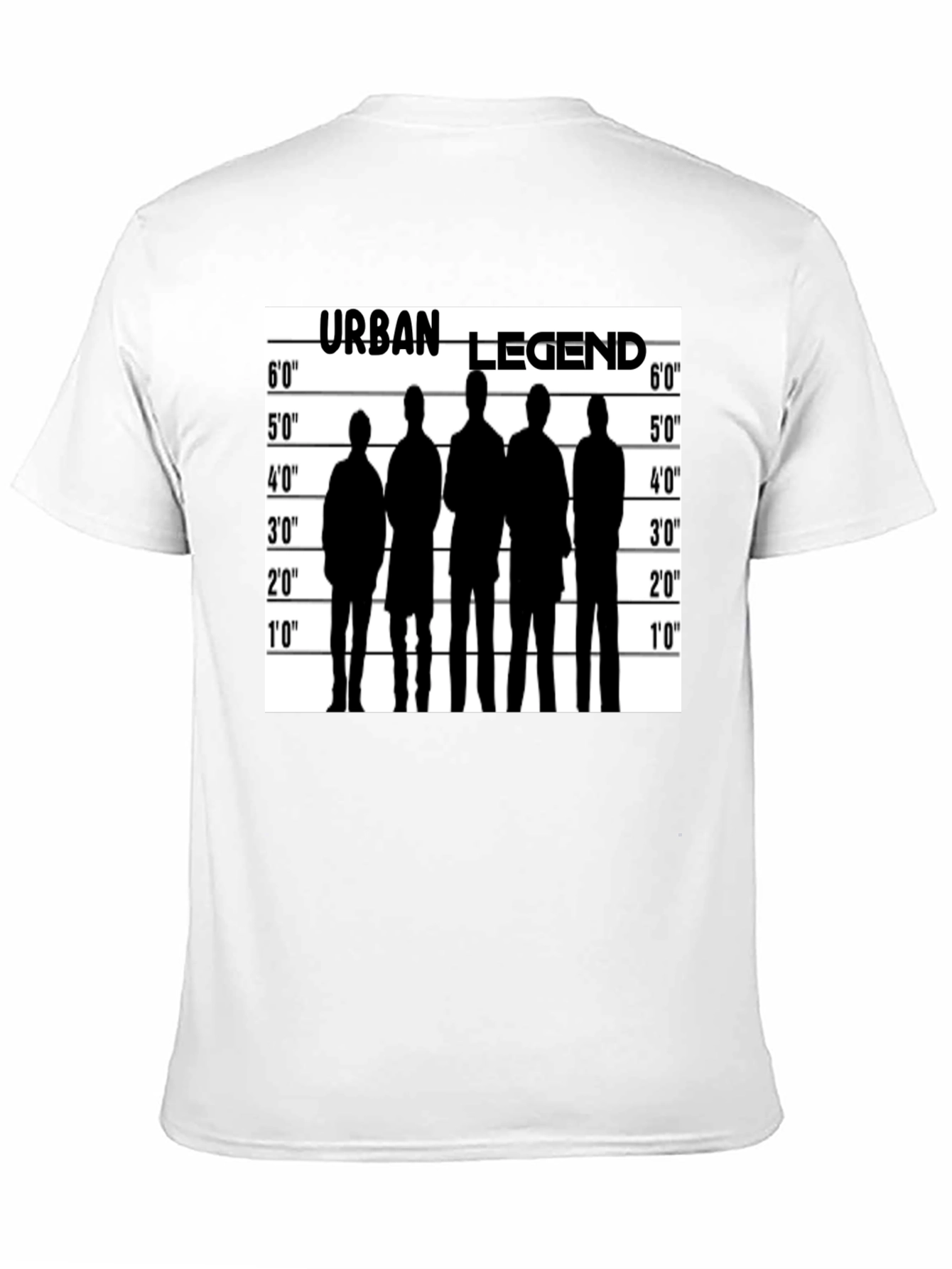 Urban Legend Lineup T-Shirt - Black