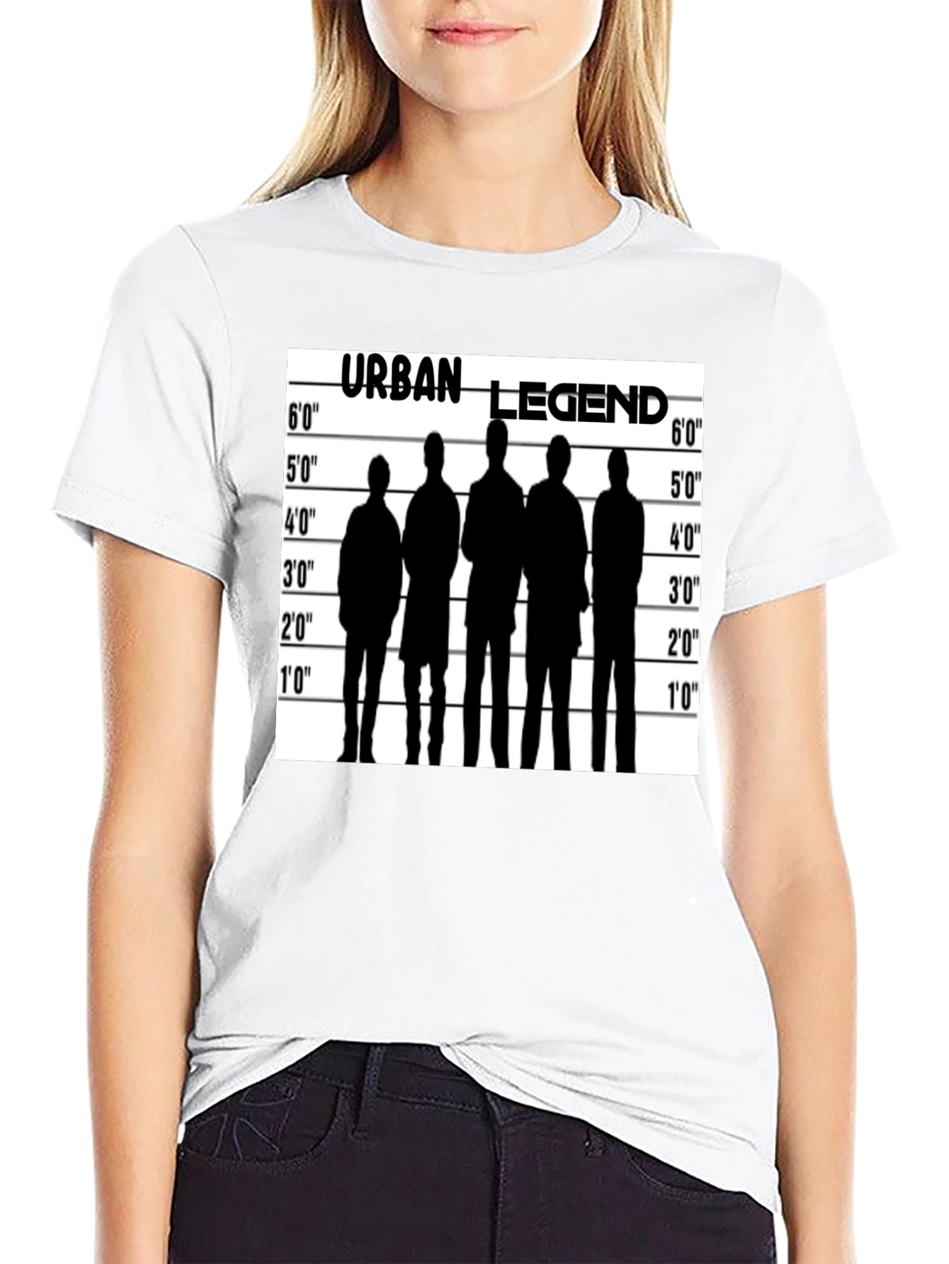 Urban Legend Lineup T-Shirt - Black