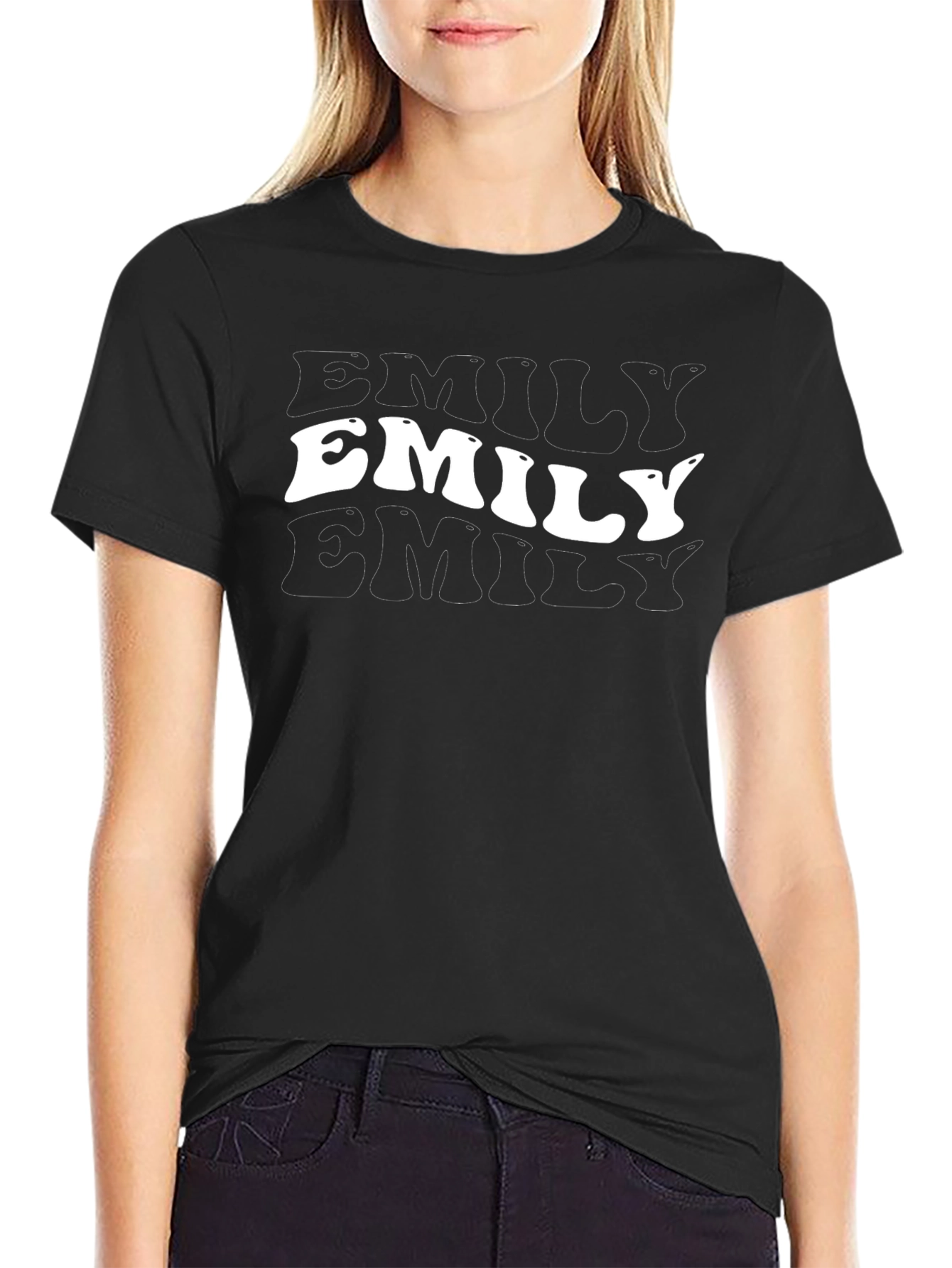 Emily Retro T-Shirt - Cool Graphic Tee
