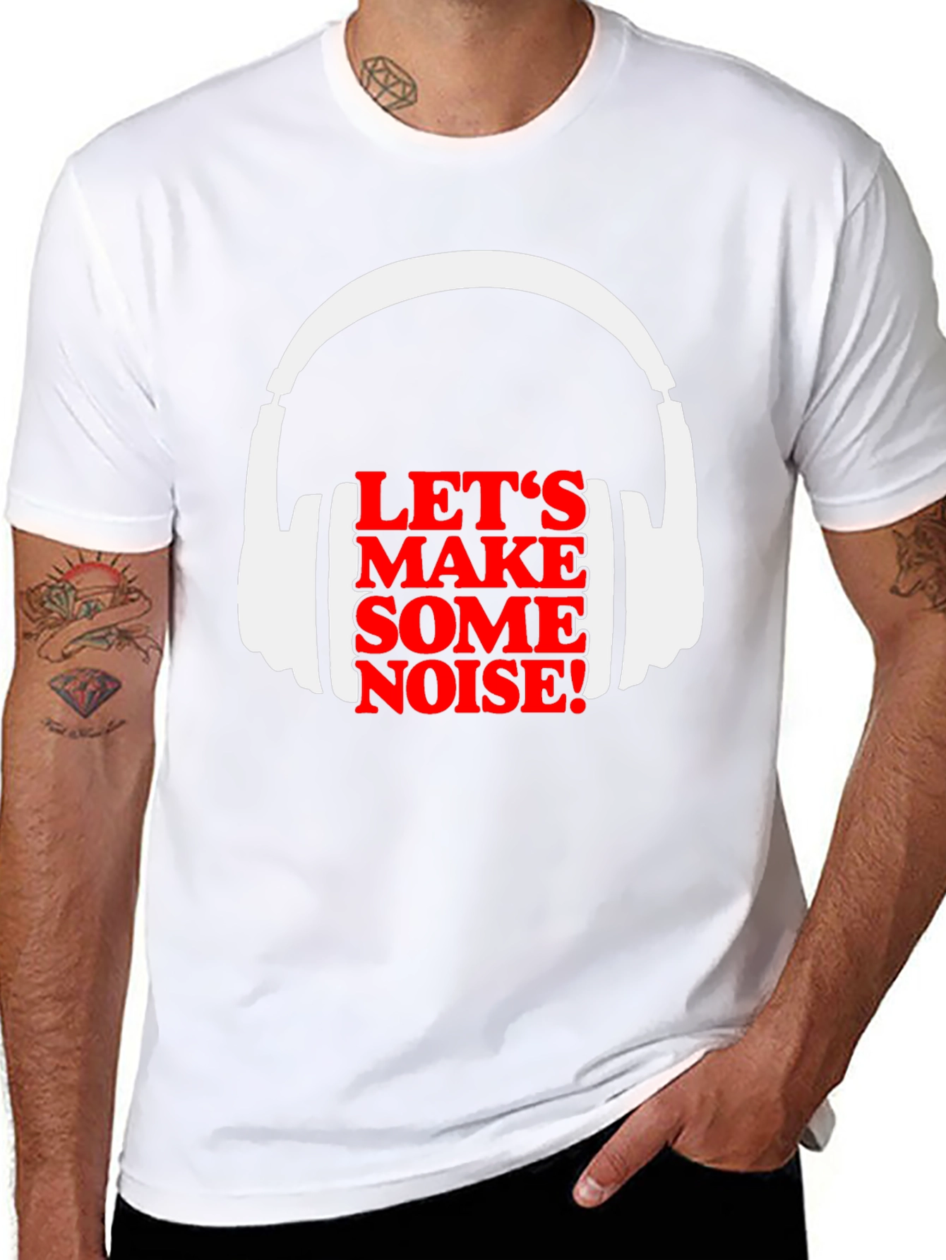 Lets Make Some Noise Graphic Tee