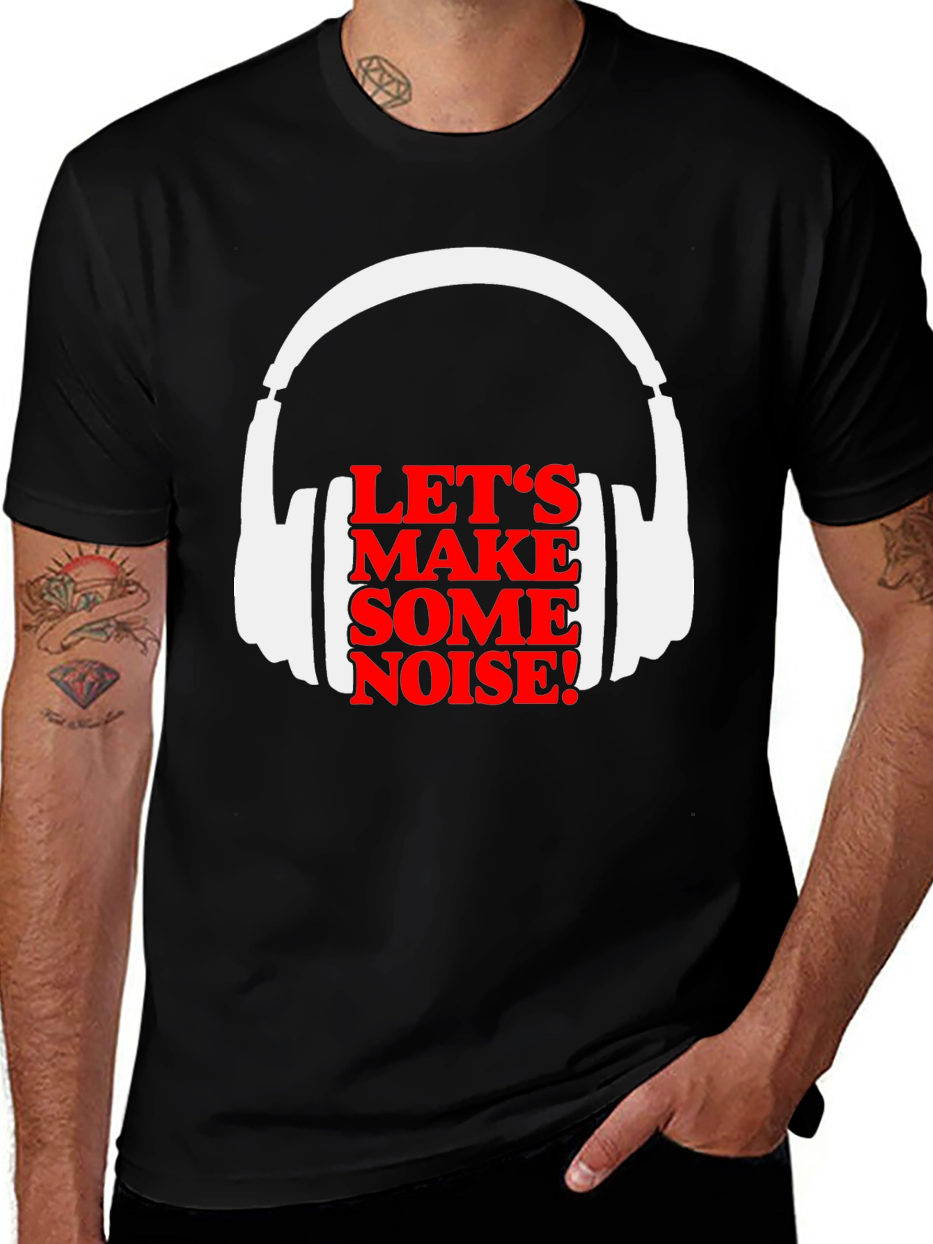 Lets Make Some Noise Graphic Tee