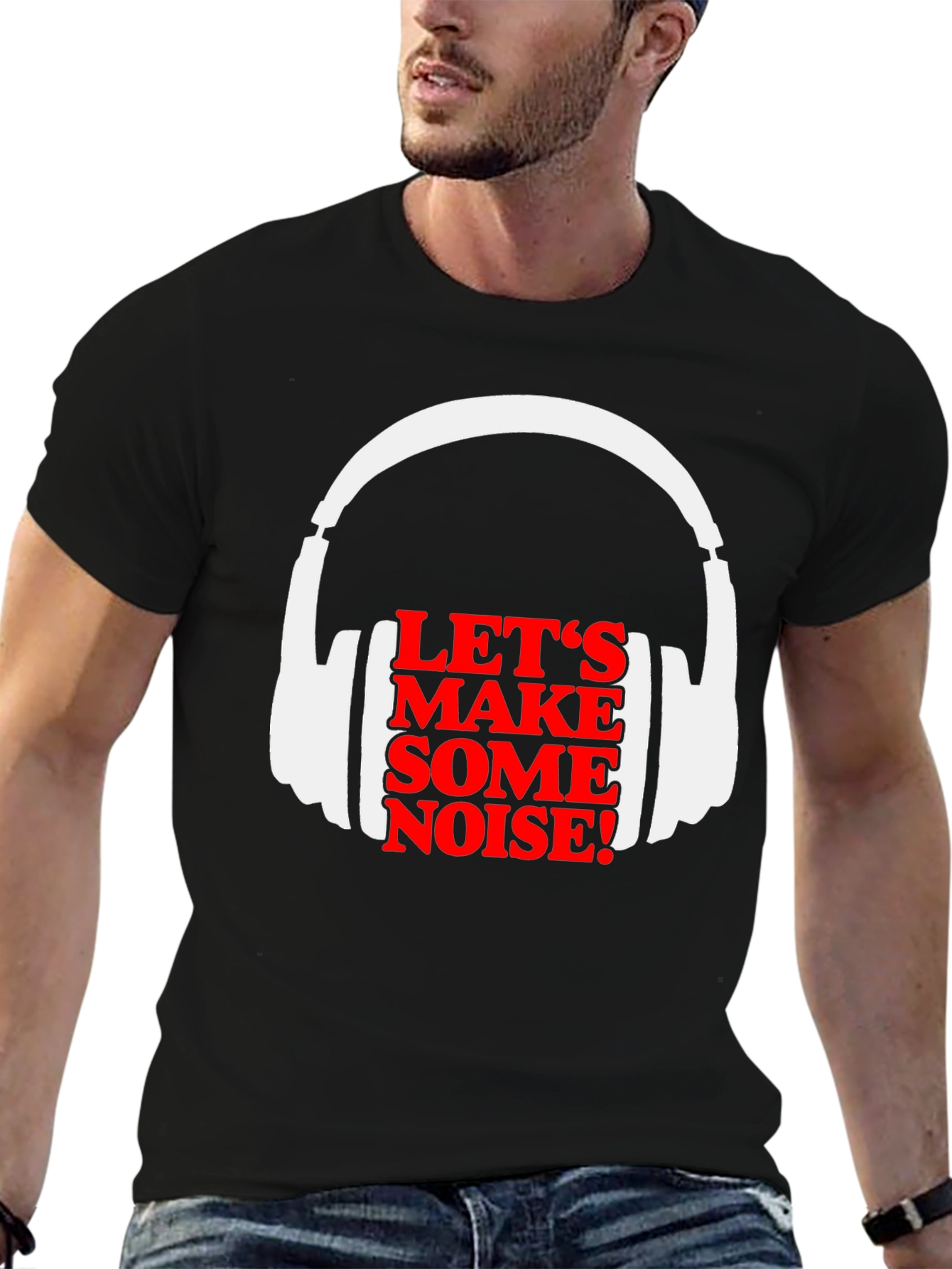 Lets Make Some Noise Graphic Tee