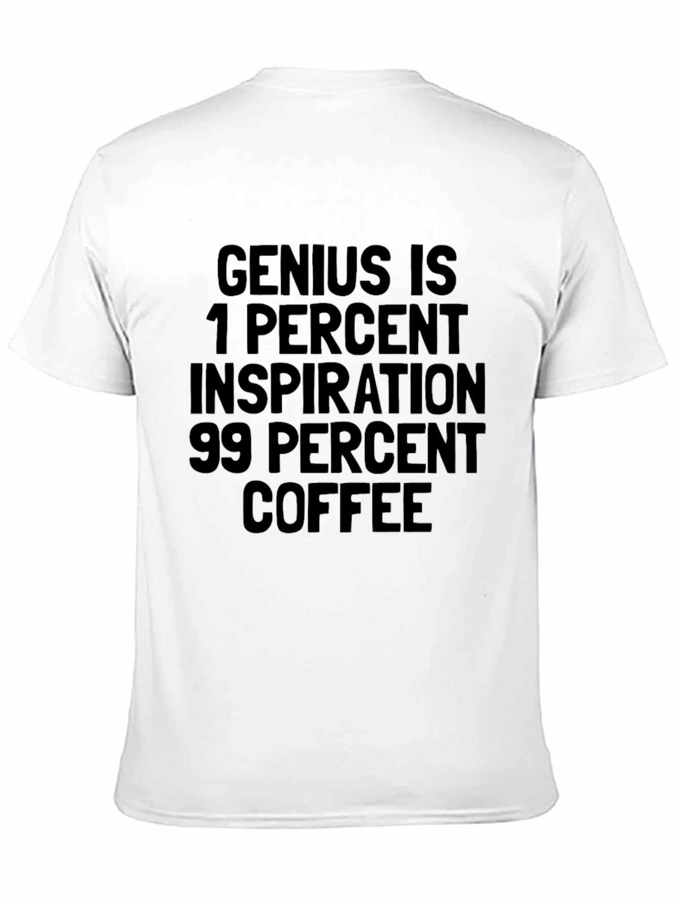 Coffee Inspiration Tee - Black Cotton
