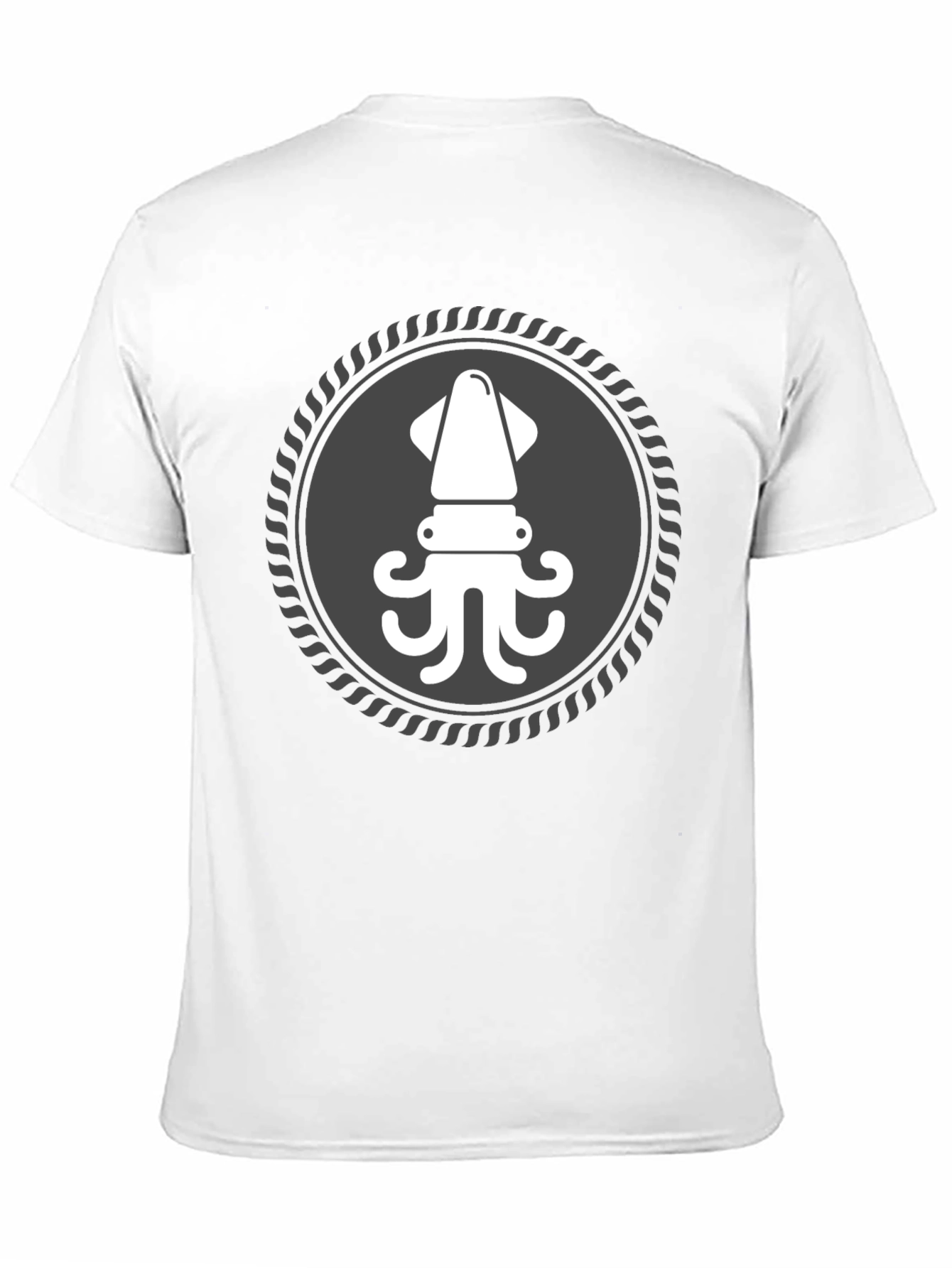 Squid Graphic T-Shirt - Black