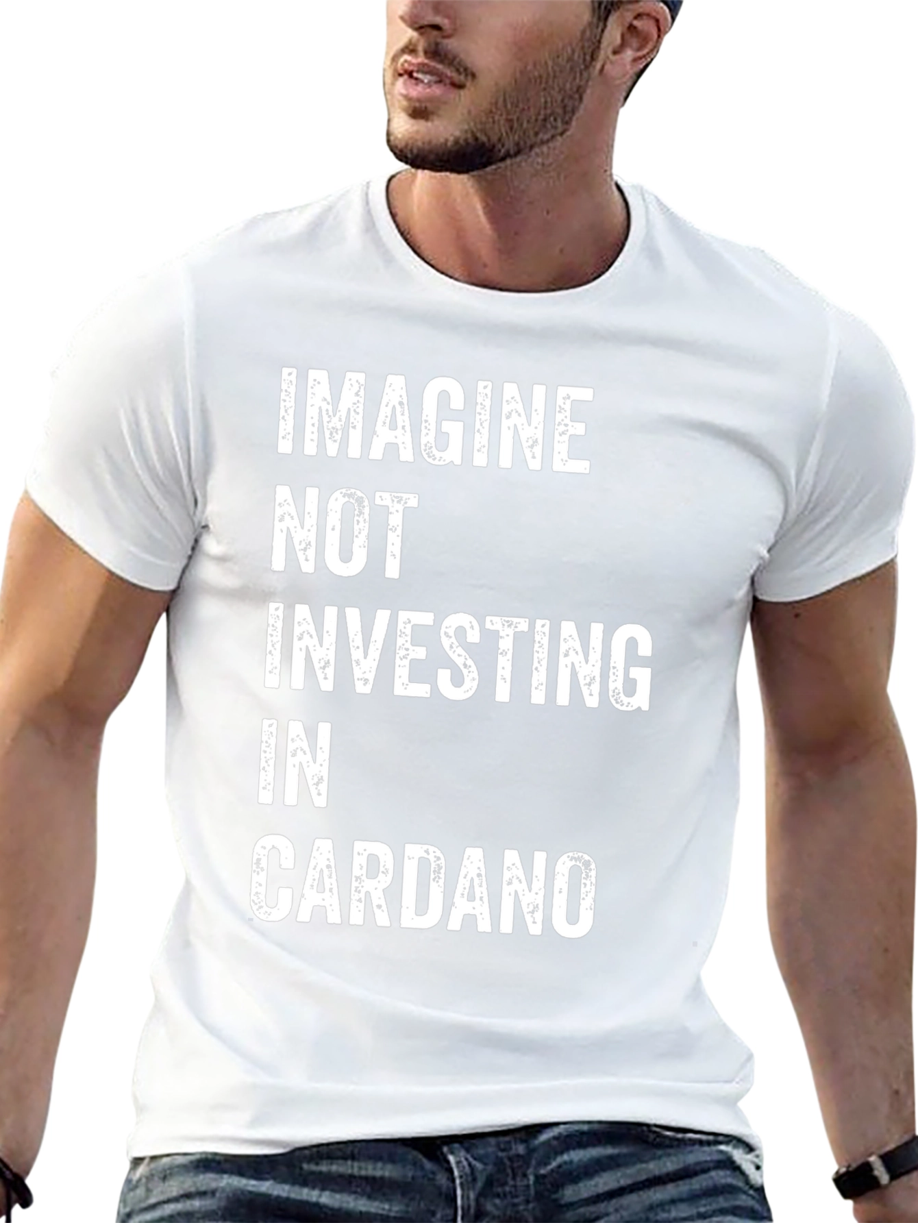 Imagine Cardano Investor T-Shirt - Crypto HODL Tee