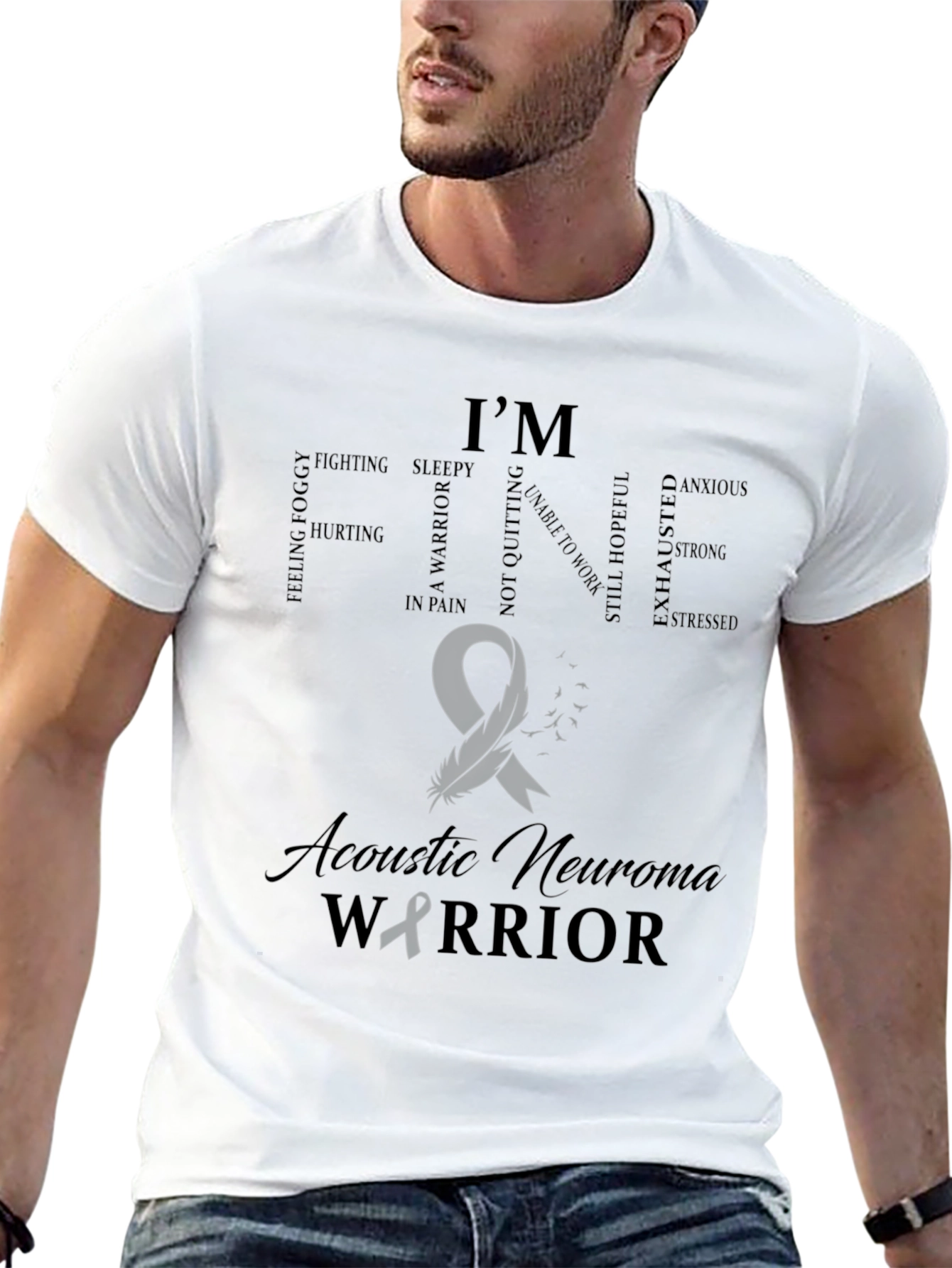 Acoustic Neuroma Awareness Warrior T-Shirt