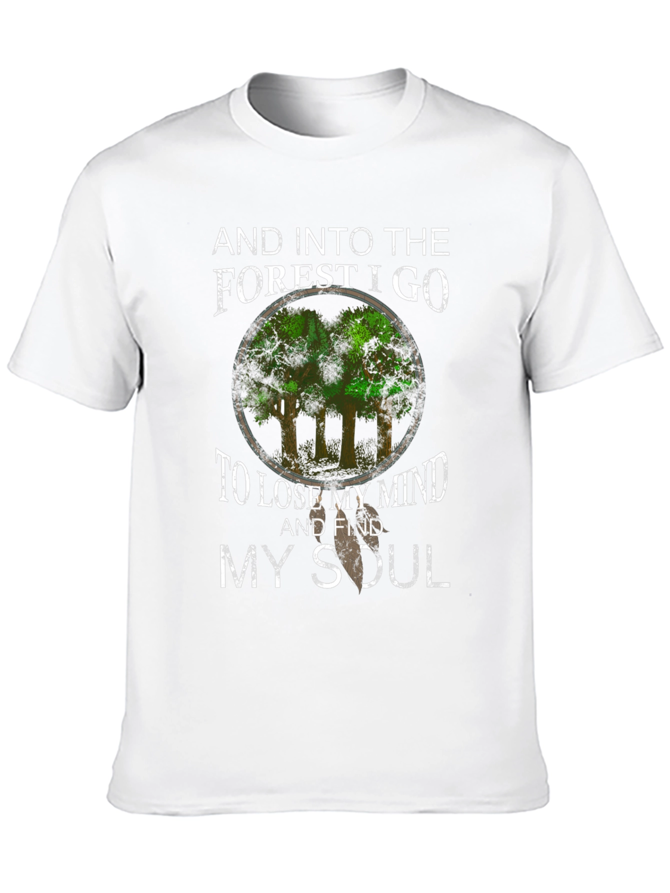 Forest Soul Graphic T-Shirt - Nature Lover Tee