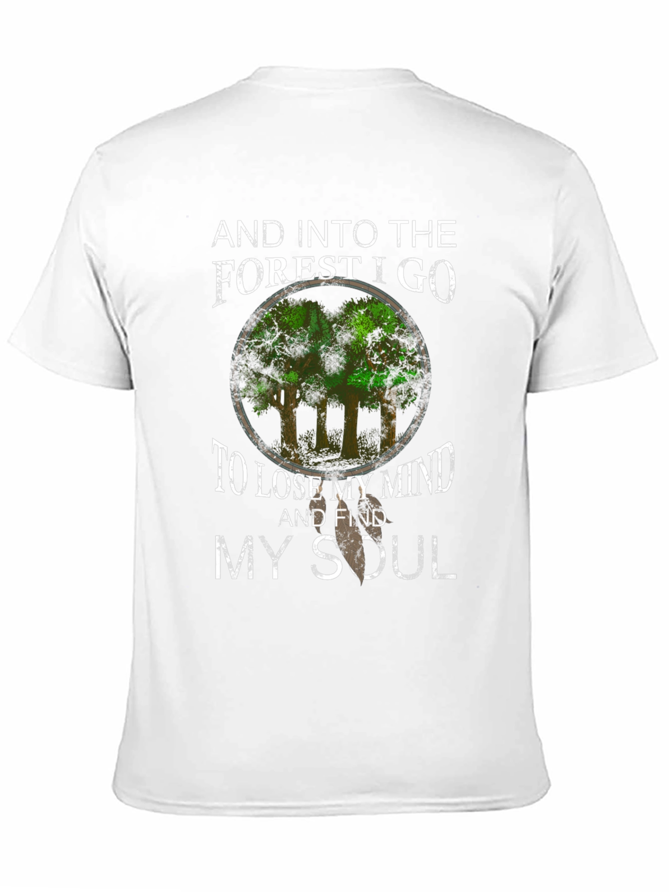 Forest Soul Graphic T-Shirt - Nature Lover Tee