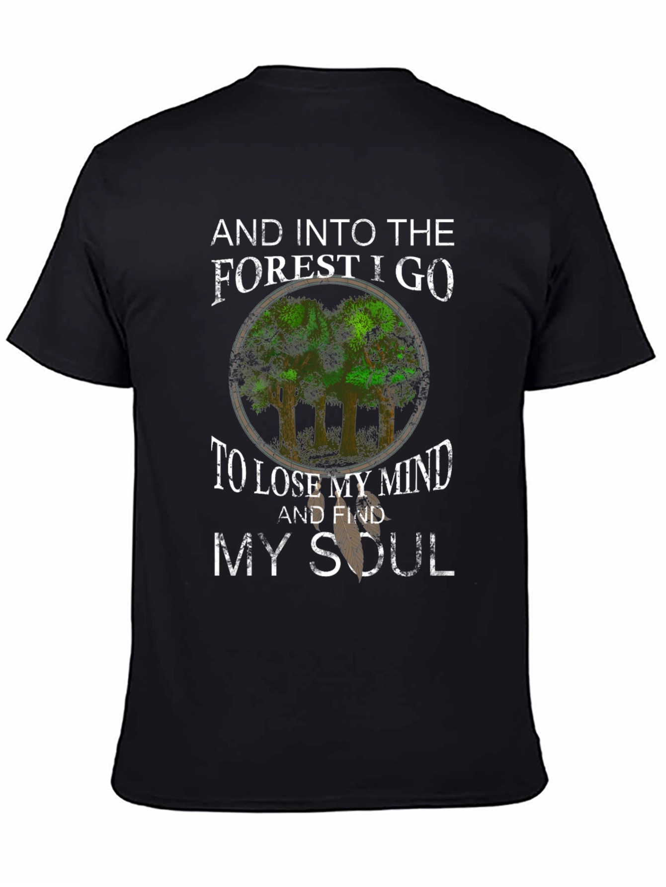 Forest Soul Graphic T-Shirt - Nature Lover Tee