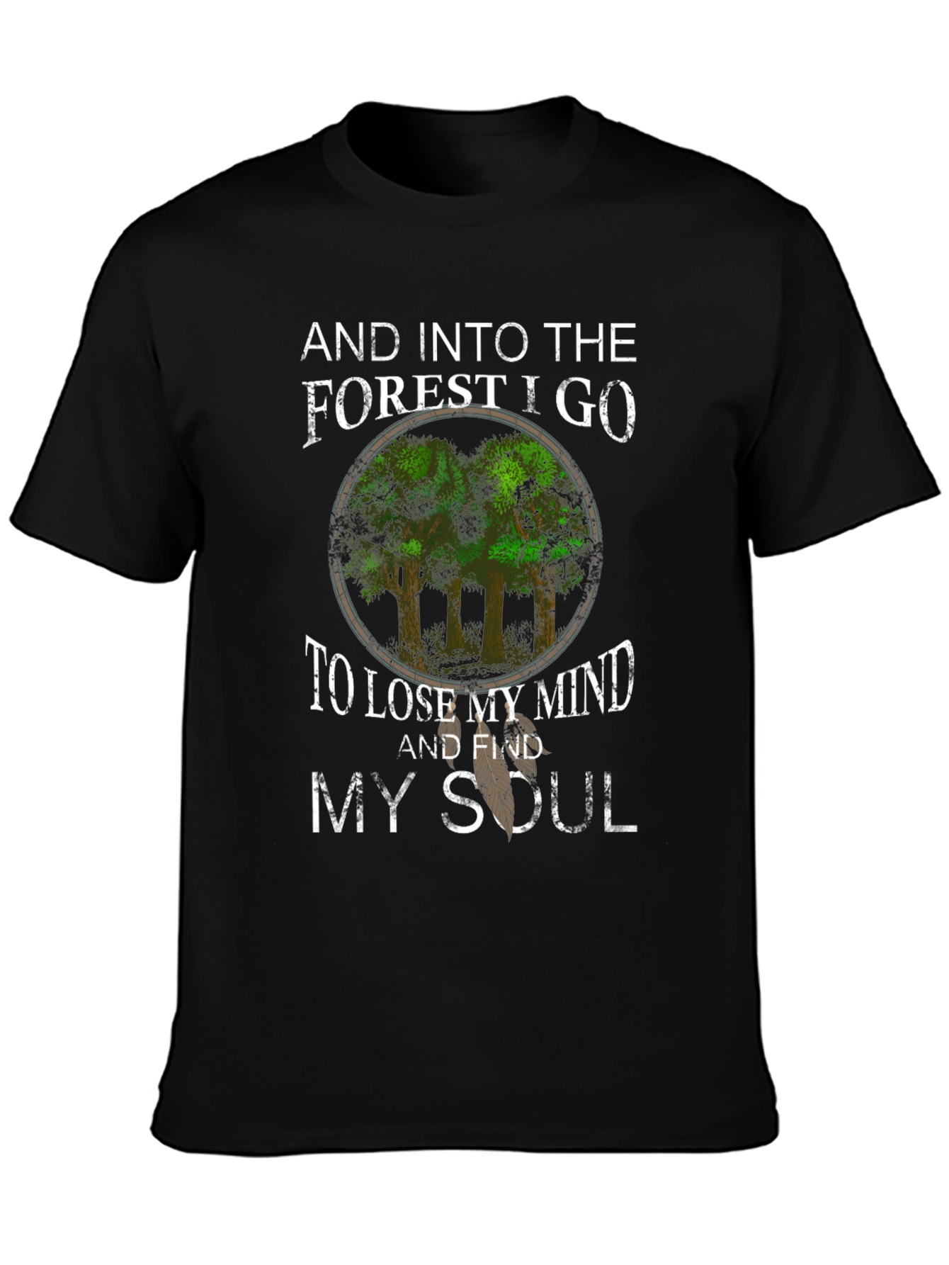 Forest Soul Graphic T-Shirt - Nature Lover Tee
