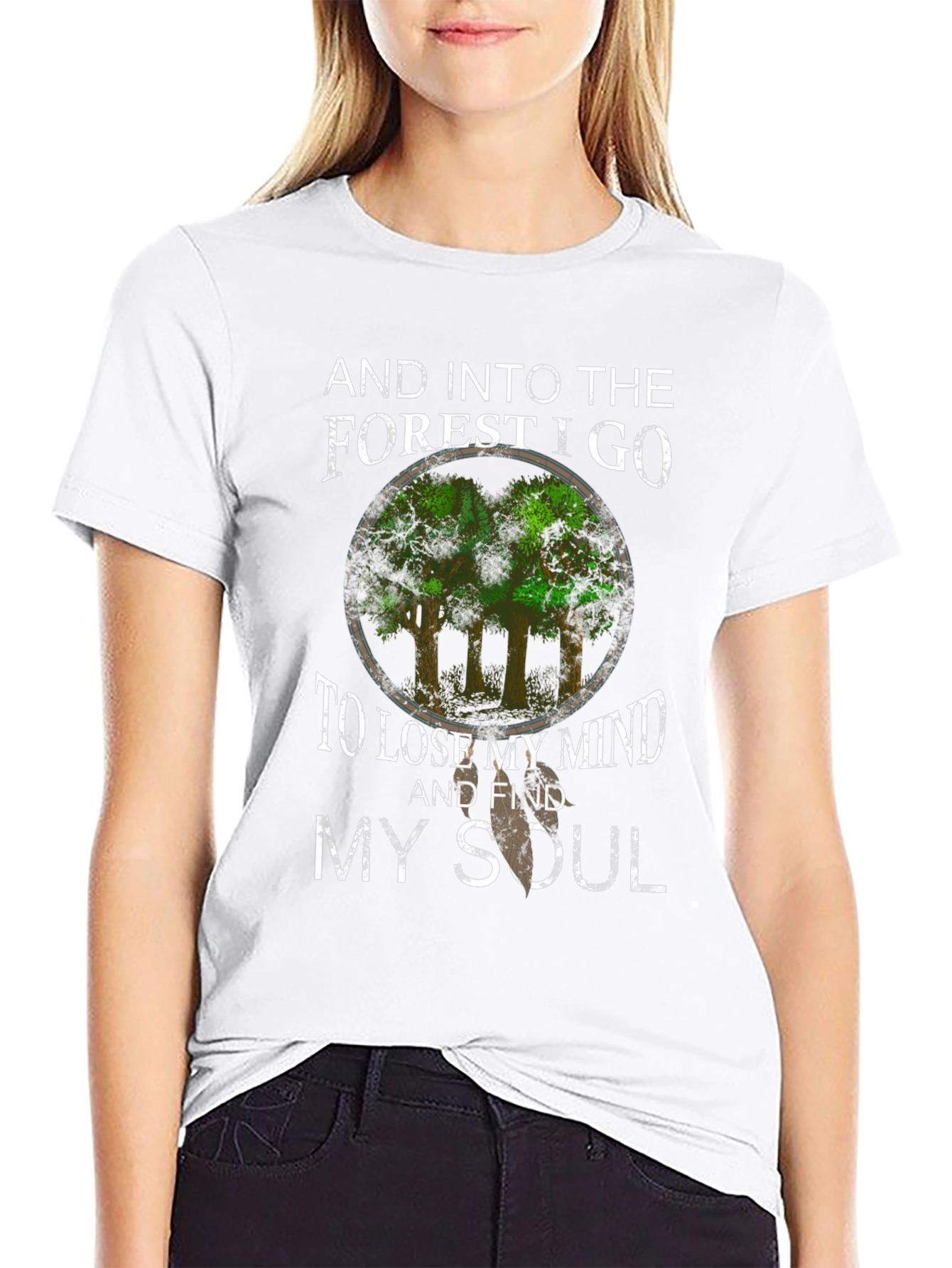 Forest Soul Graphic T-Shirt - Nature Lover Tee