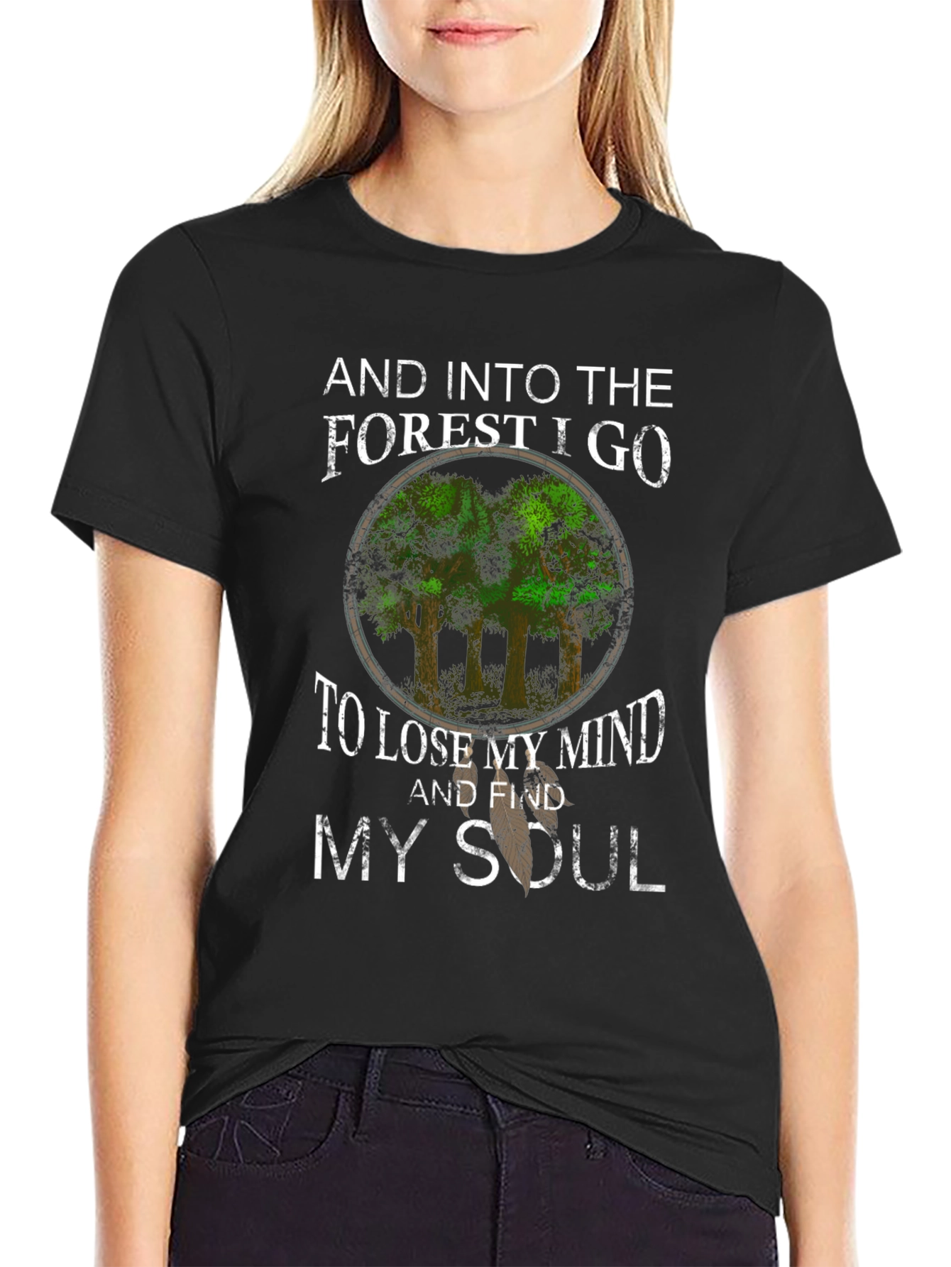 Forest Soul Graphic T-Shirt - Nature Lover Tee