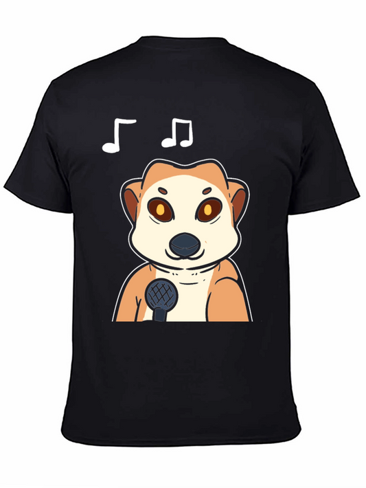 Singing Meerkat T-Shirt - Cute Animal Tee