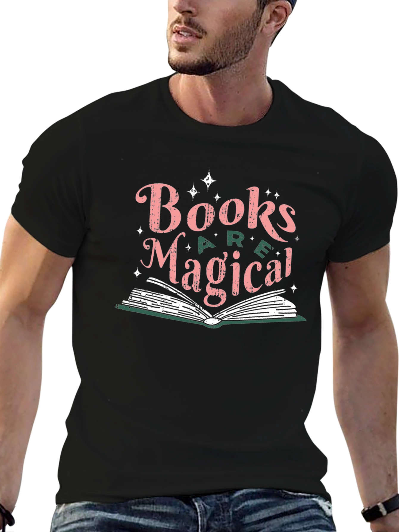 Books Are Magical Graphic T-Shirt