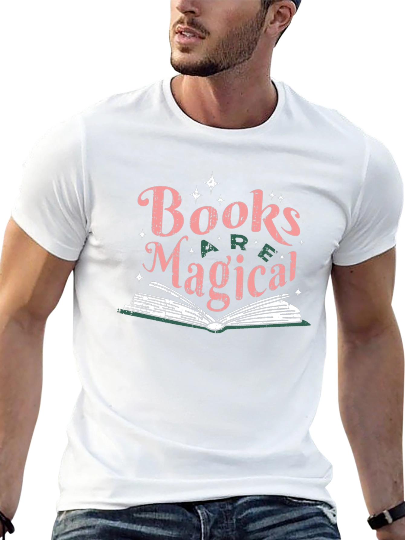 Books Are Magical Graphic T-Shirt