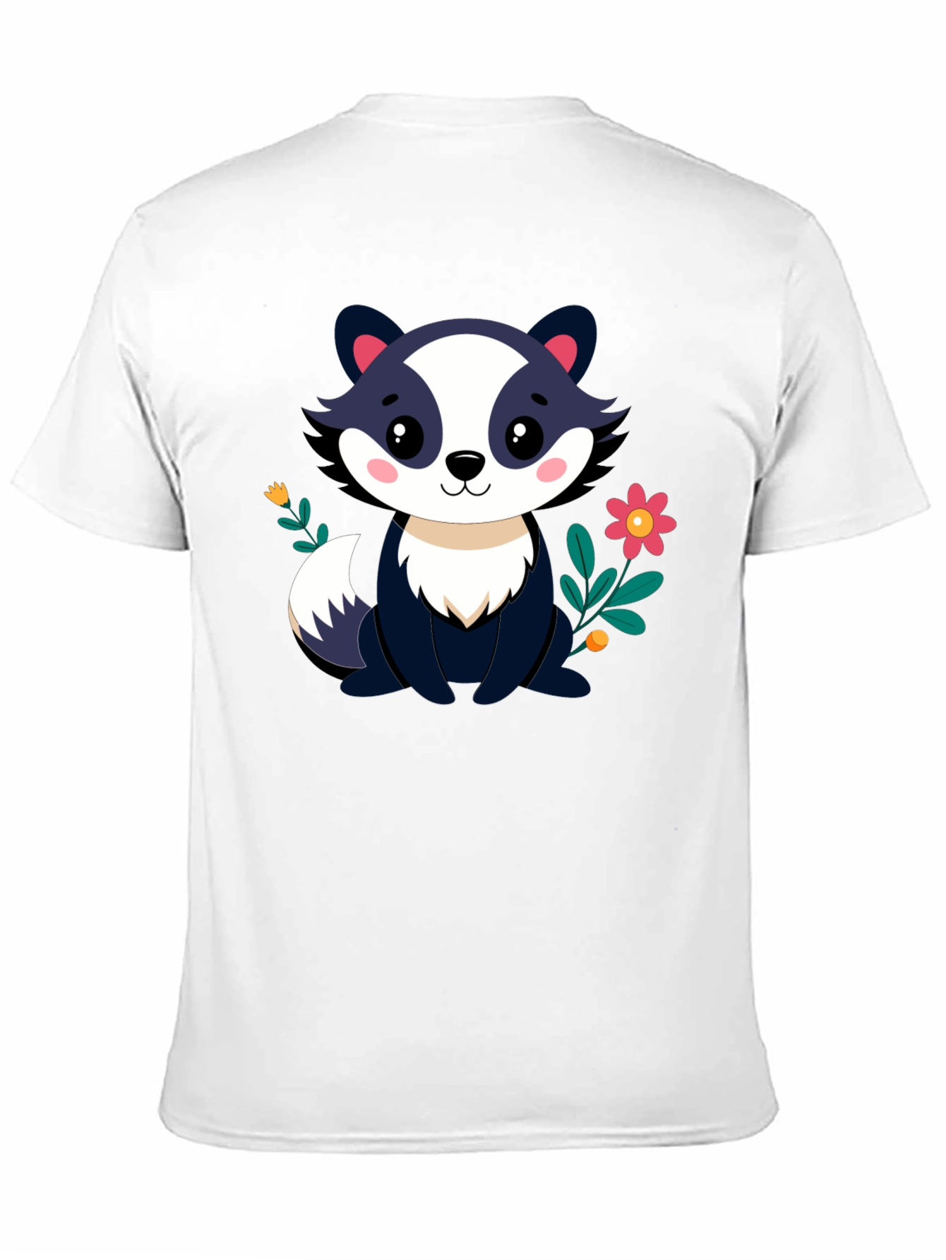 Cute Cartoon Badger T-Shirt