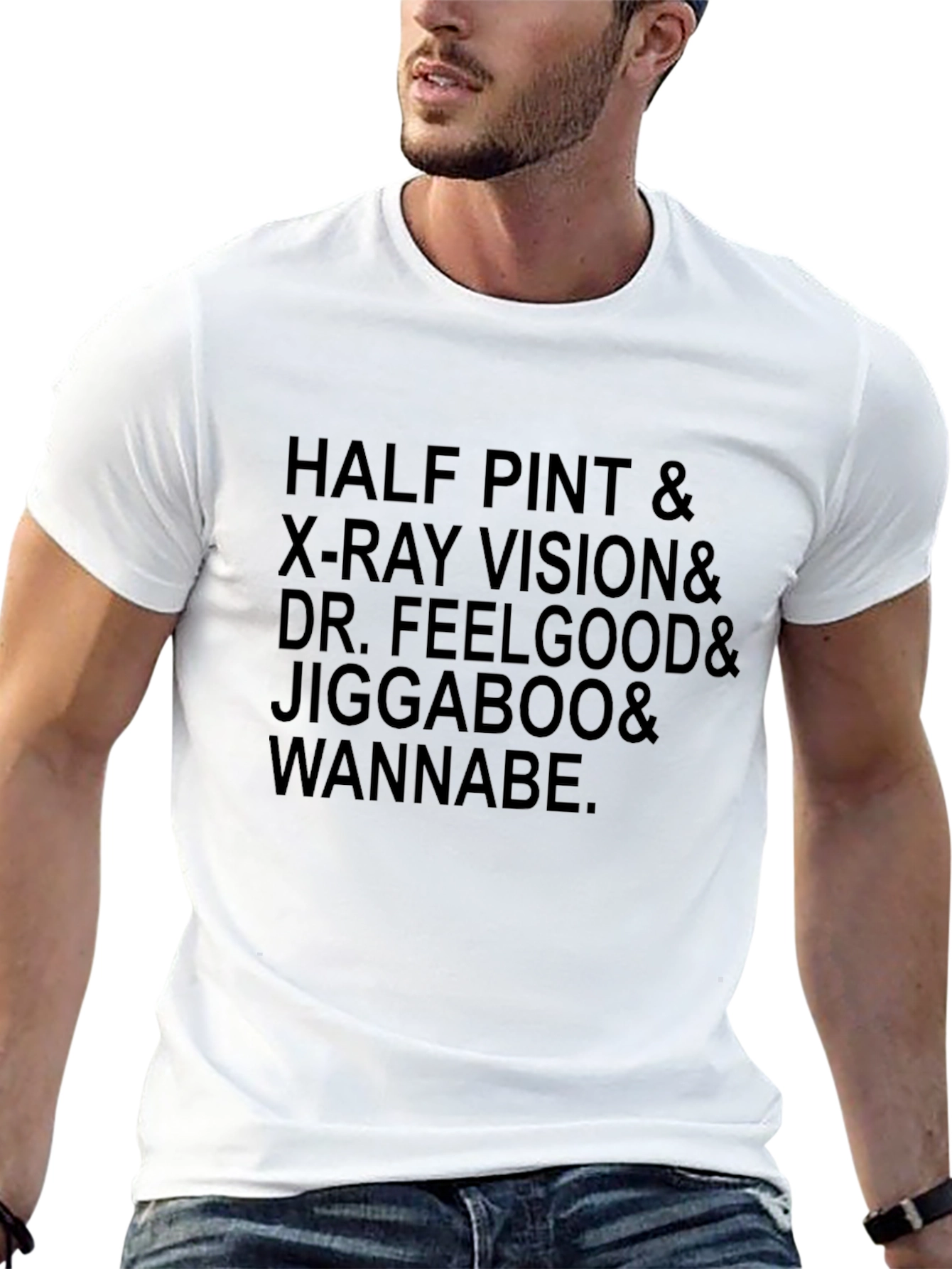 Black Half Pint & T-Shirt