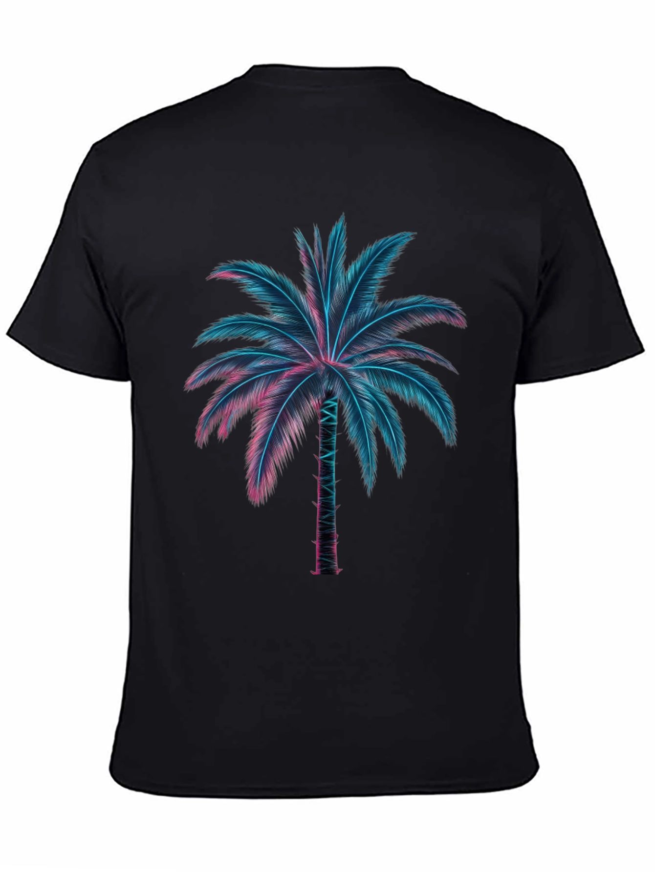 Neon Palm Tree Graphic Tee