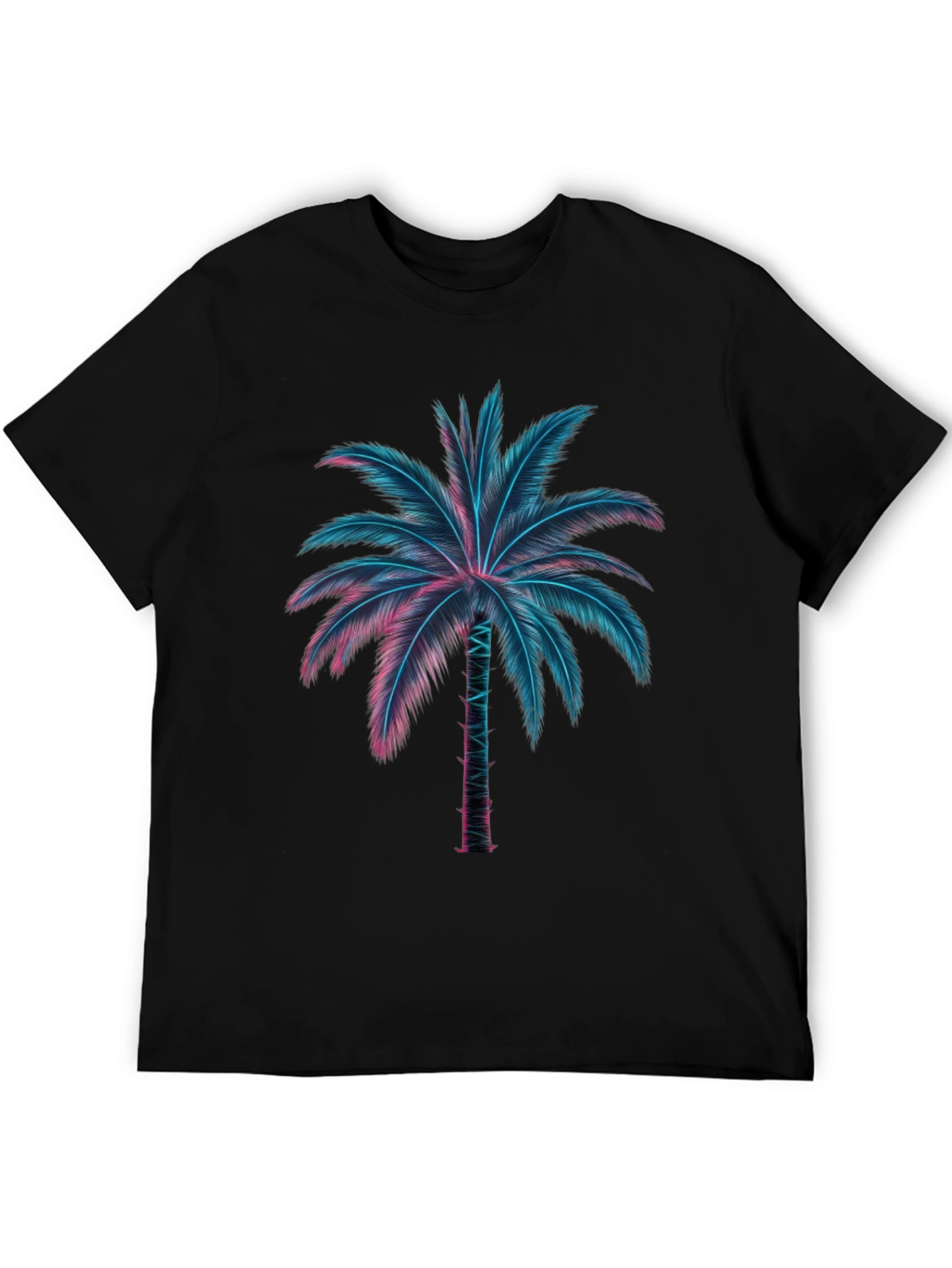 Neon Palm Tree Graphic Tee