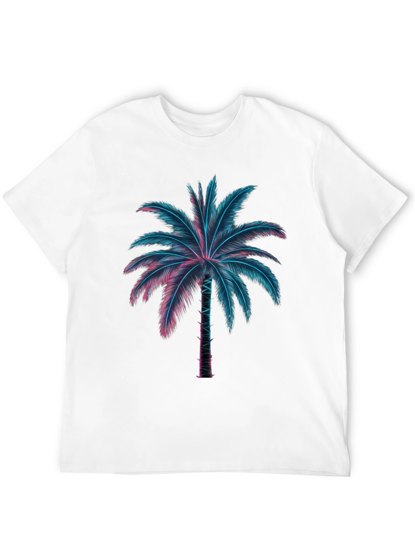 Neon Palm Tree Graphic Tee