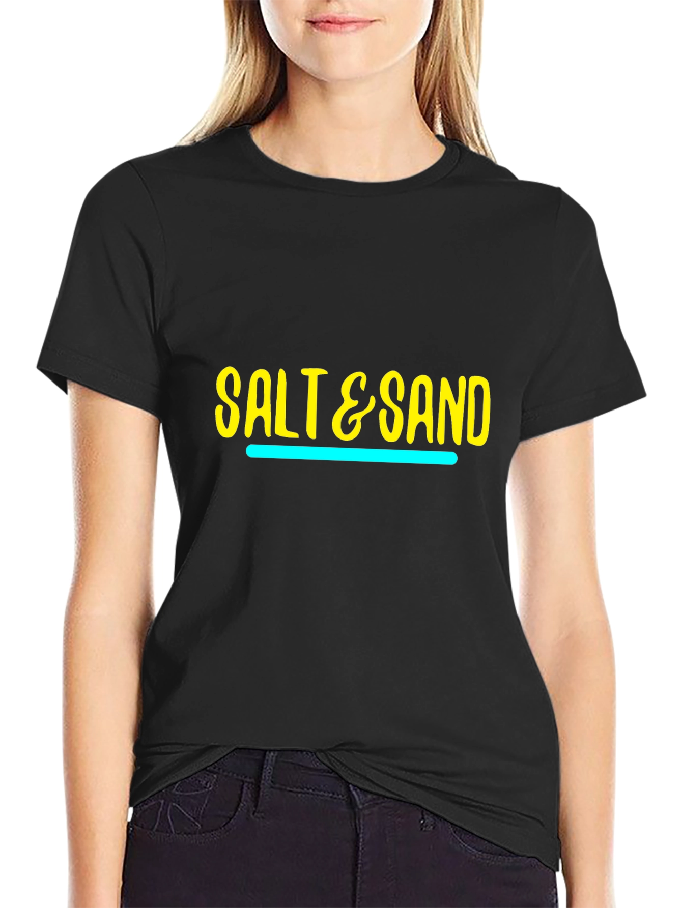 Salt & Sand Graphic Tee - Beach Lovers T-Shirt