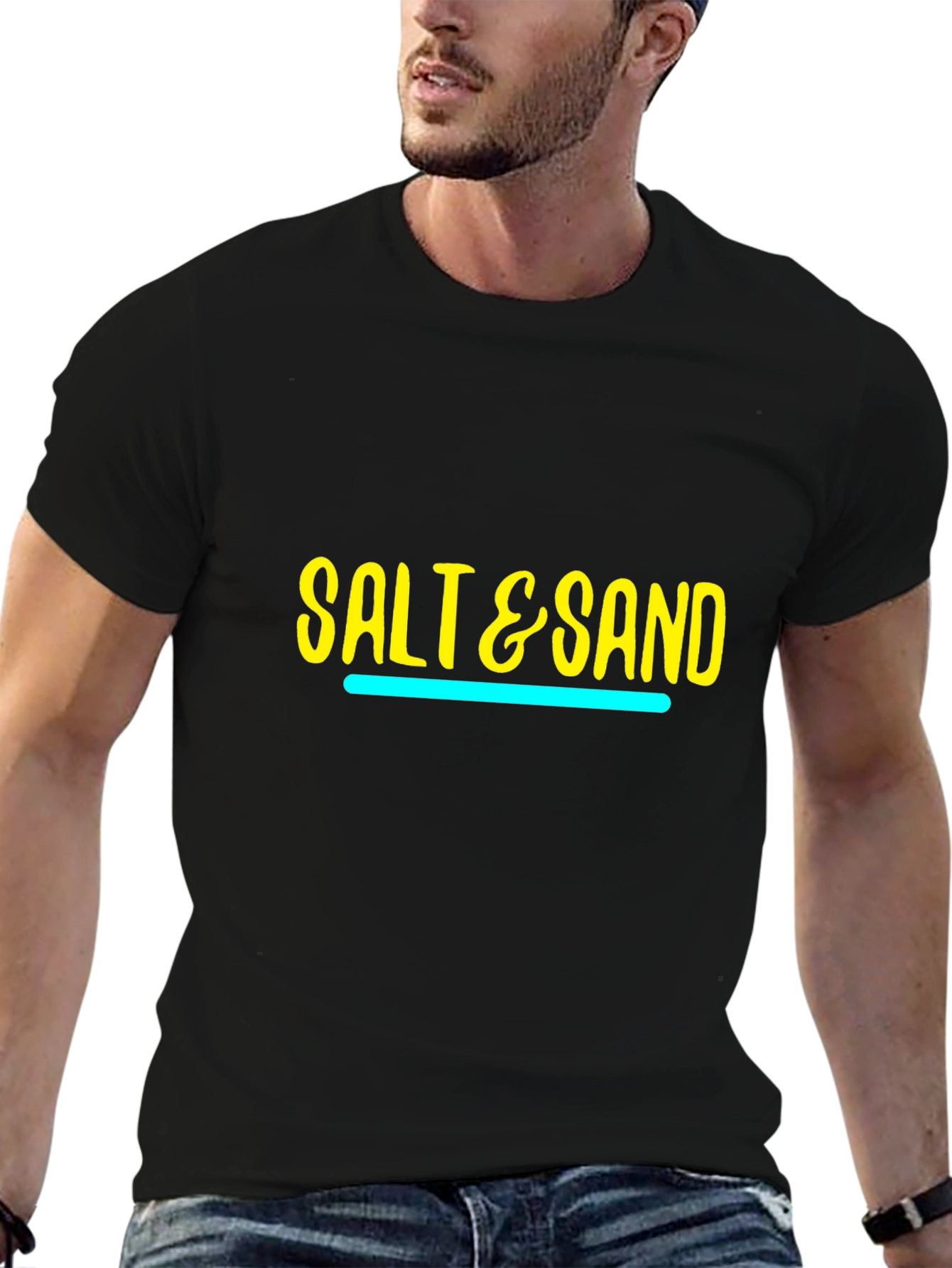 Salt & Sand Graphic Tee - Beach Lovers T-Shirt