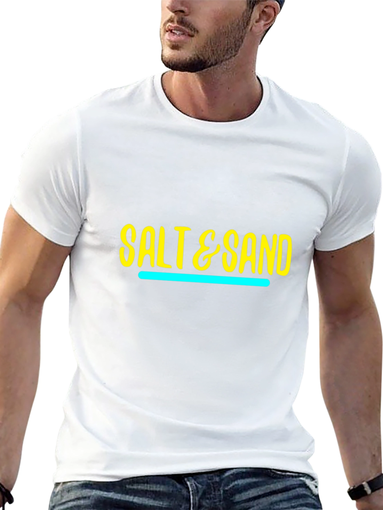 Salt & Sand Graphic Tee - Beach Lovers T-Shirt