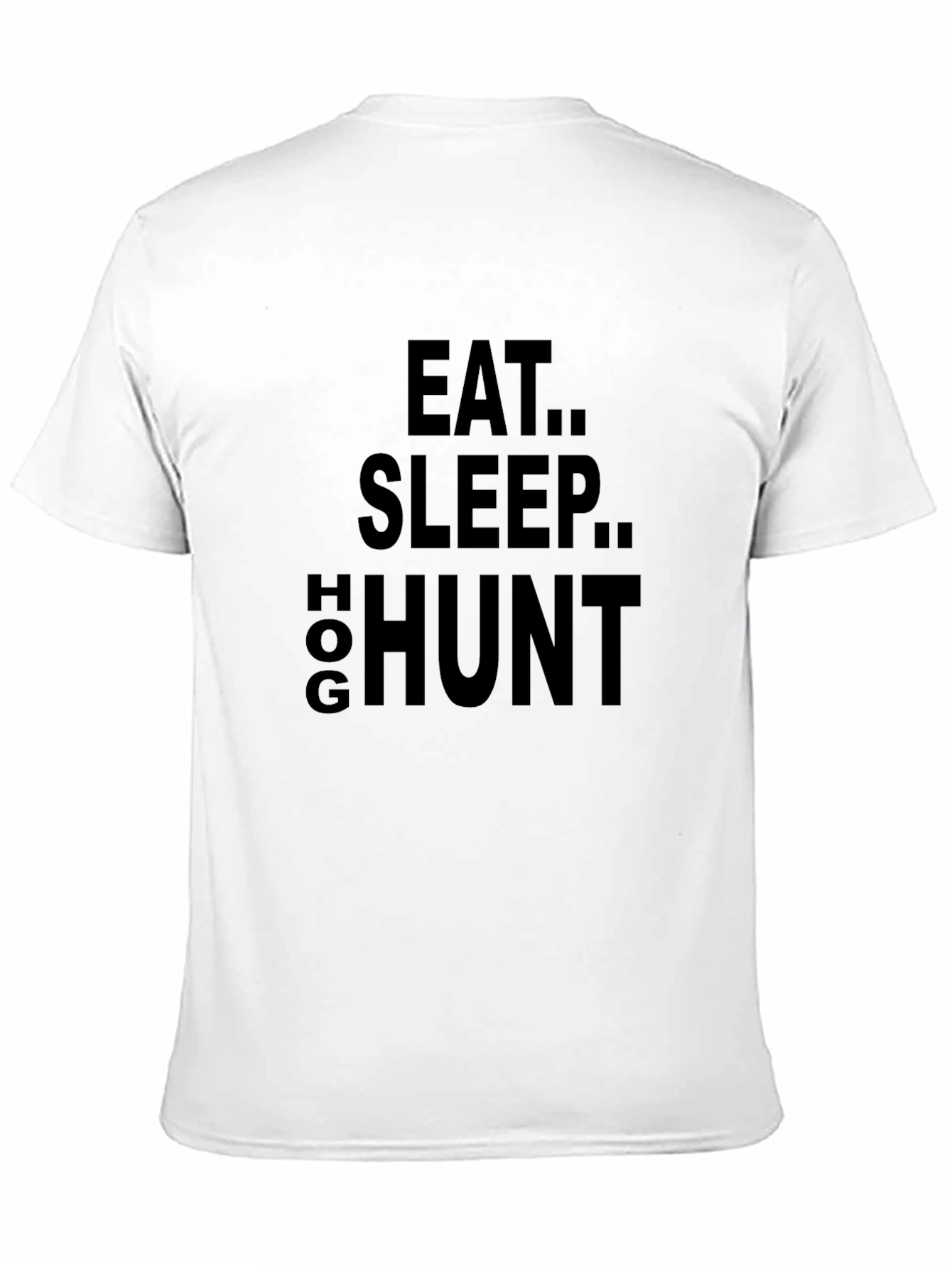 Eat Sleep Hog Hunt T-Shirt - Black