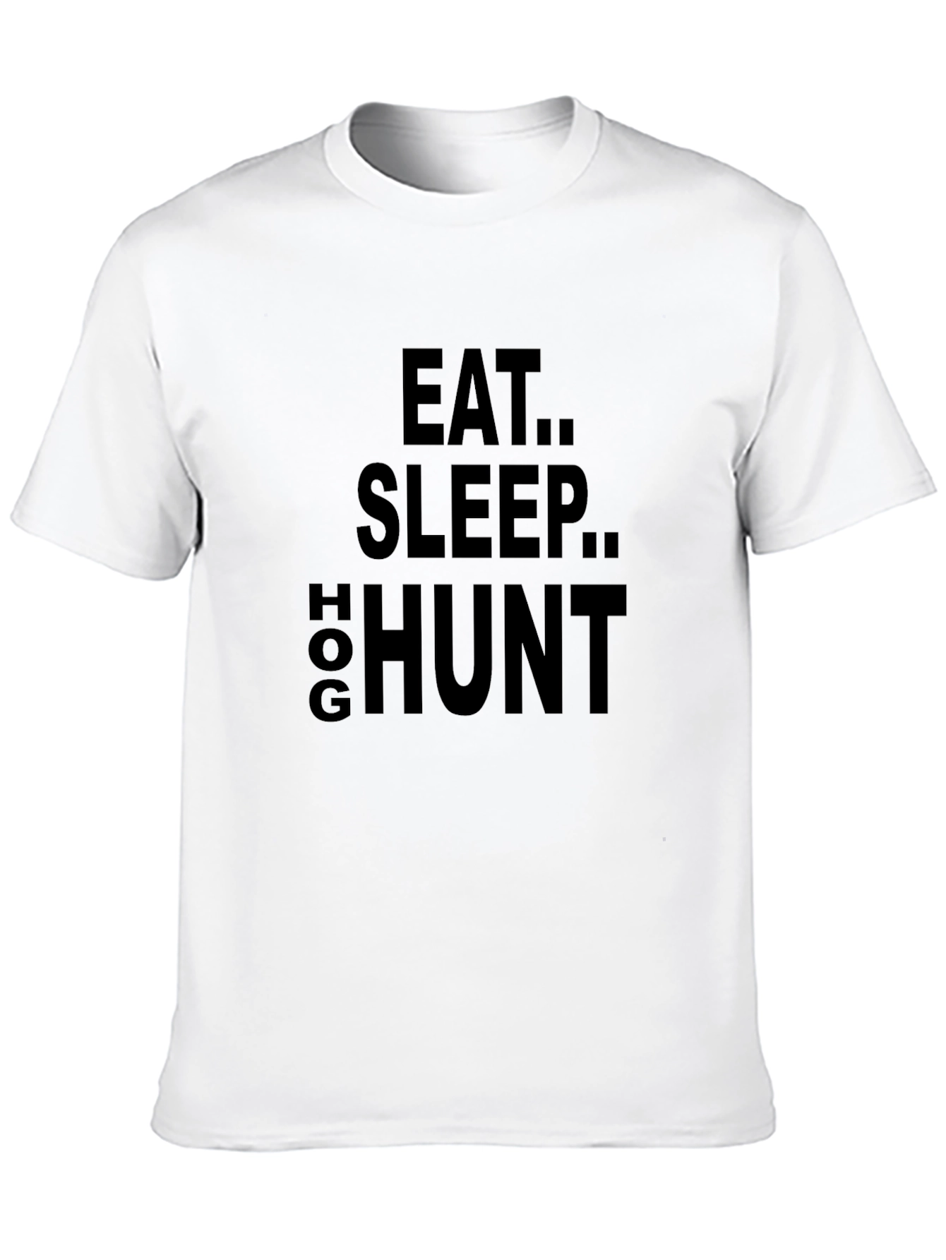 Eat Sleep Hog Hunt T-Shirt - Black