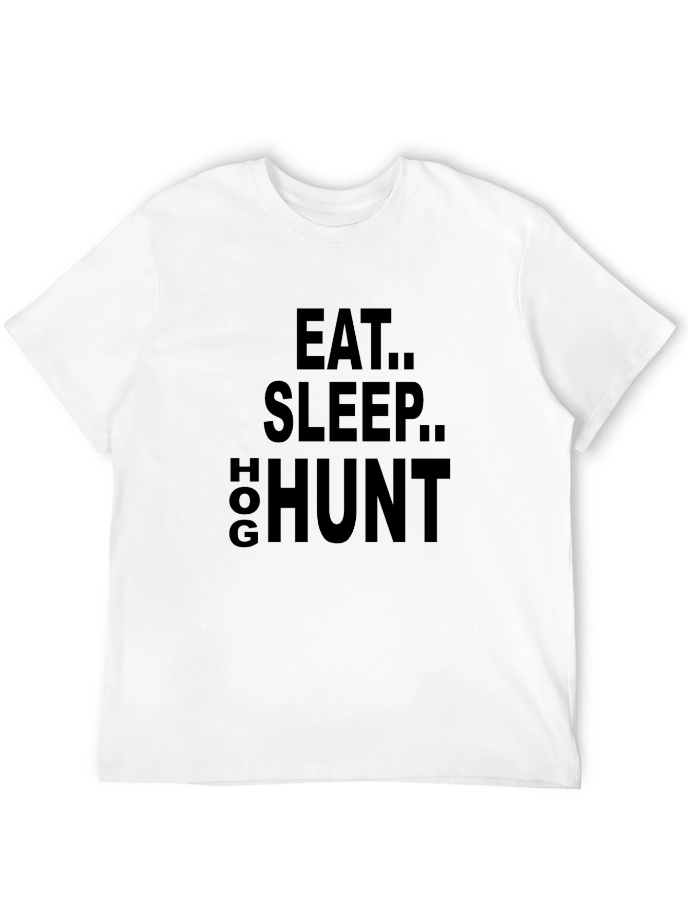 Eat Sleep Hog Hunt T-Shirt - Black