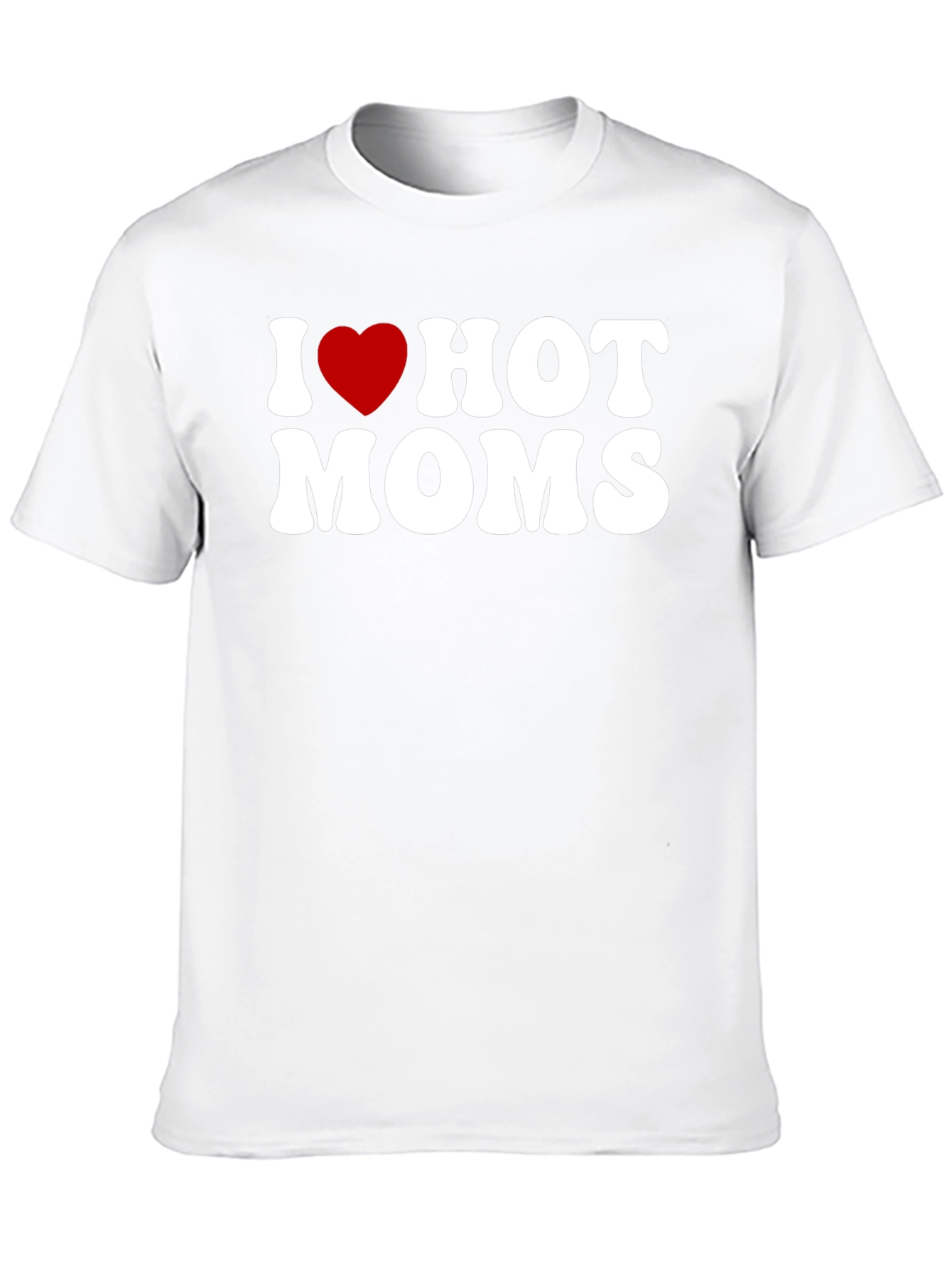 I Heart Hot Moms Graphic Tee