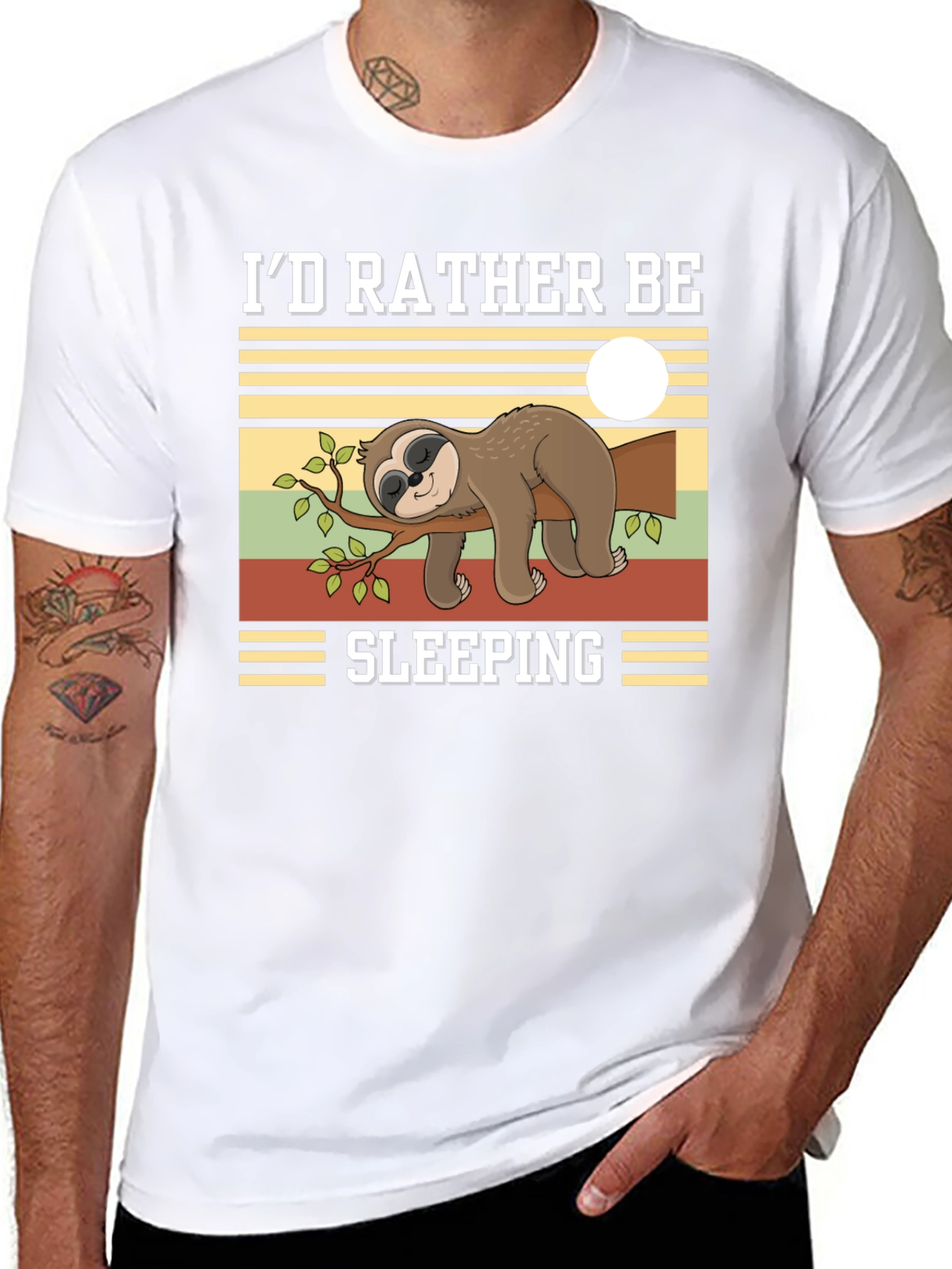 Id Rather Be Sleeping Sloth T-Shirt