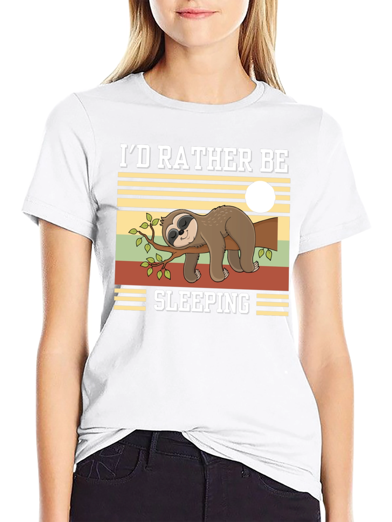Id Rather Be Sleeping Sloth T-Shirt