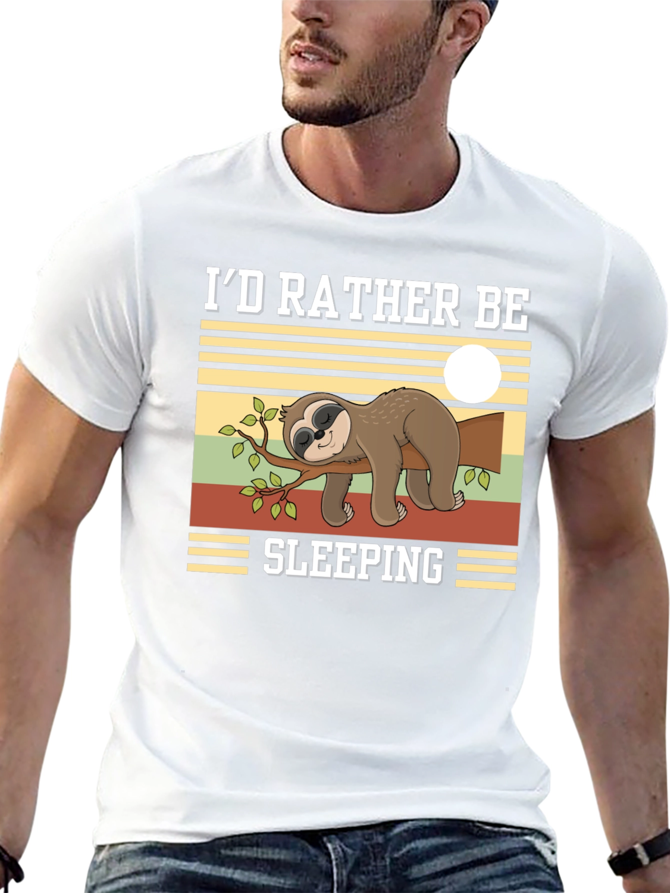 Id Rather Be Sleeping Sloth T-Shirt