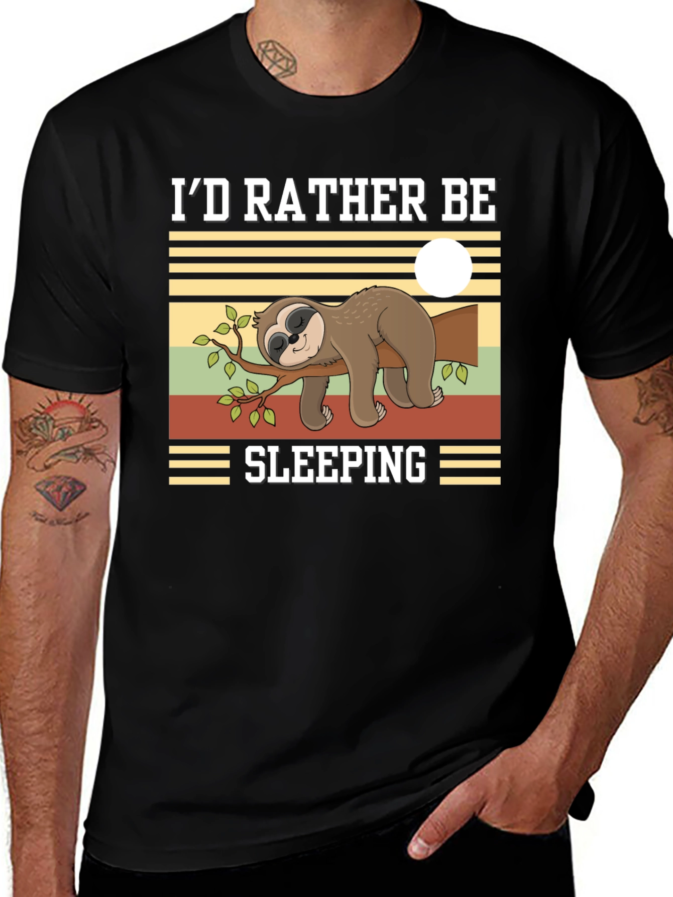 Id Rather Be Sleeping Sloth T-Shirt
