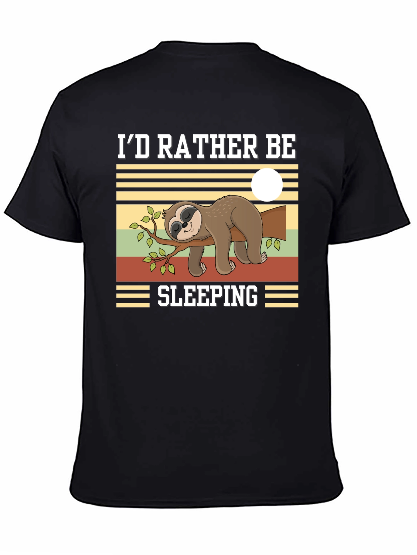 Id Rather Be Sleeping Sloth T-Shirt