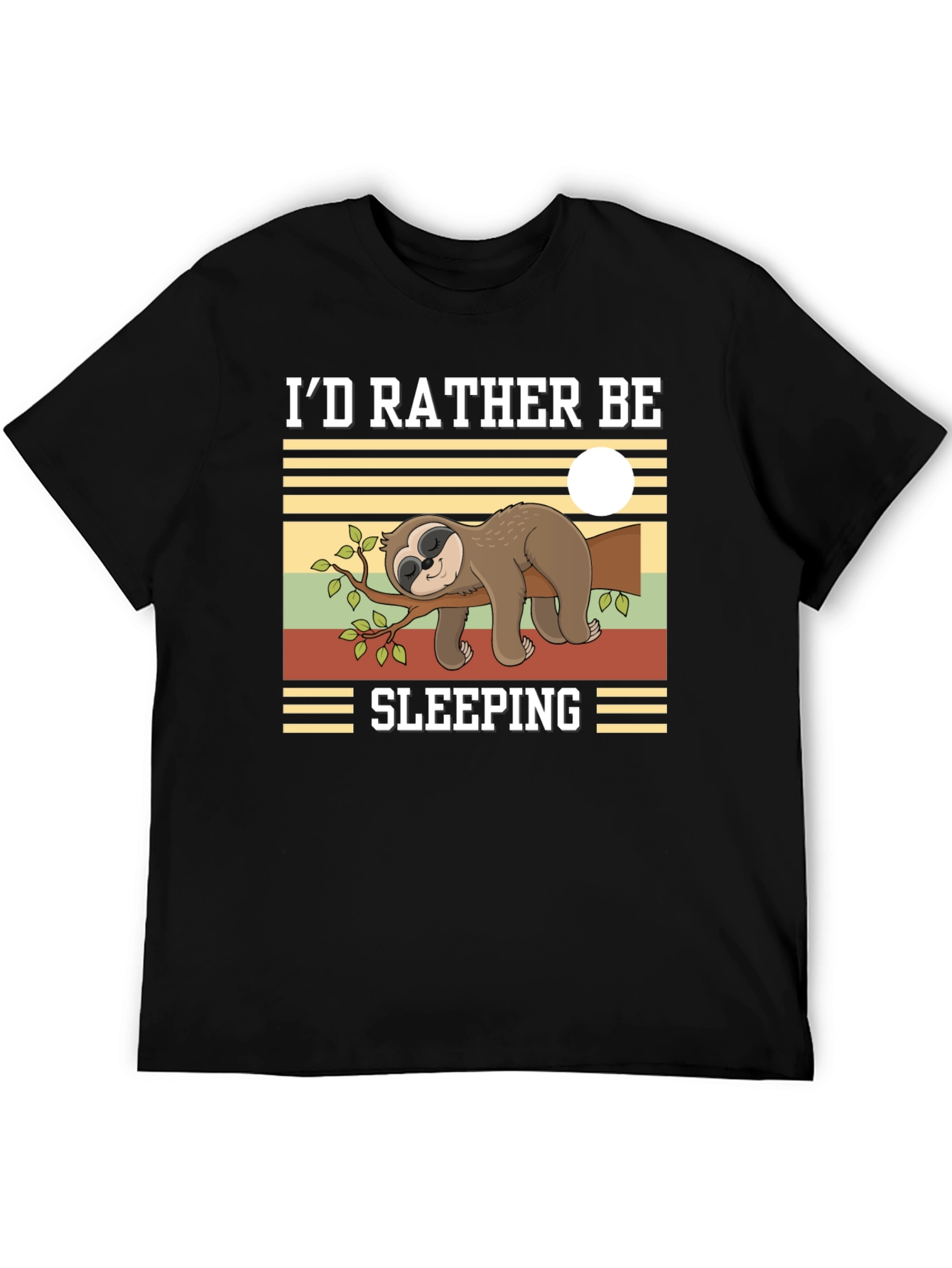 Id Rather Be Sleeping Sloth T-Shirt