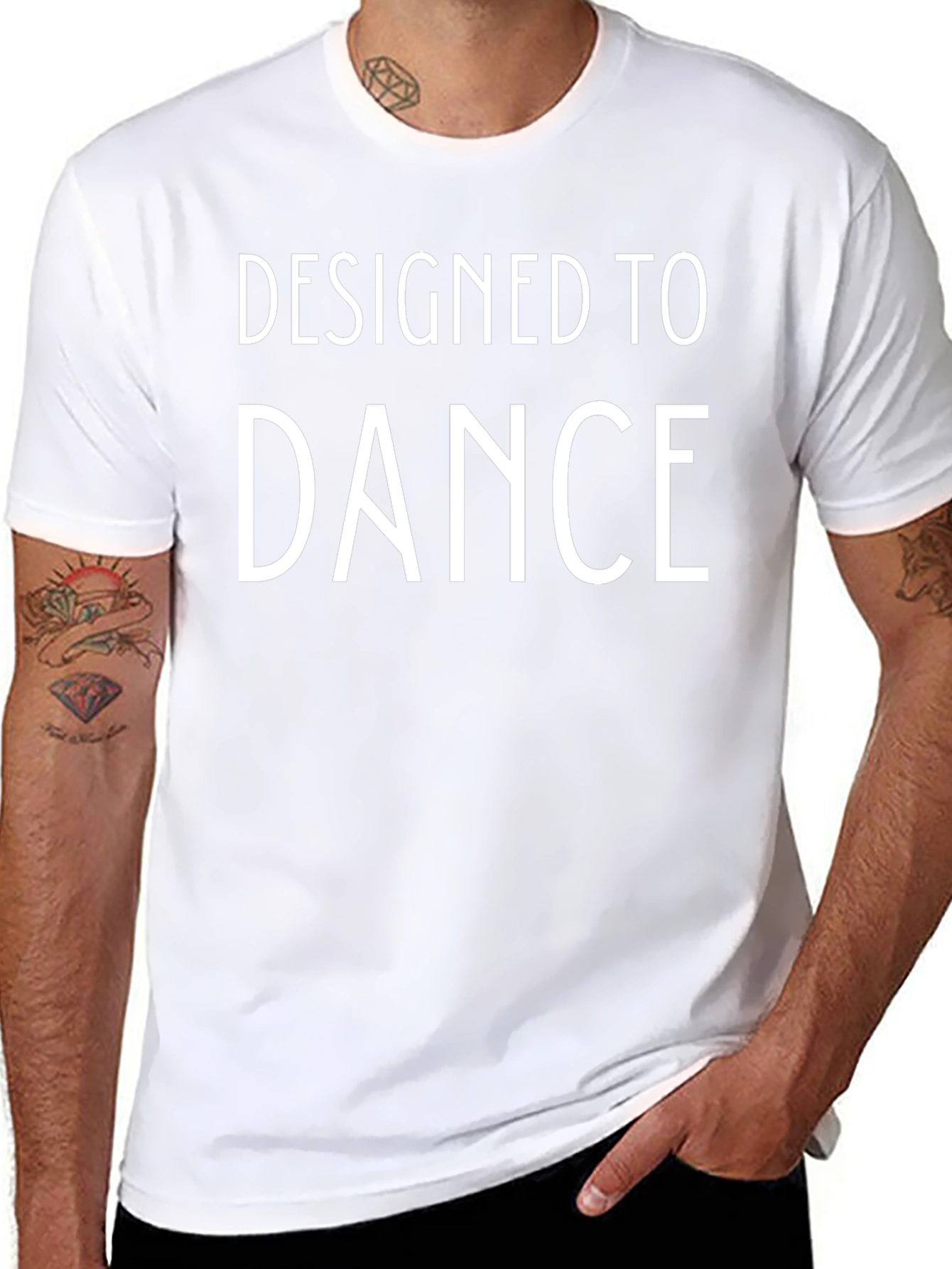 Designed to Dance Graphic Tee - Black