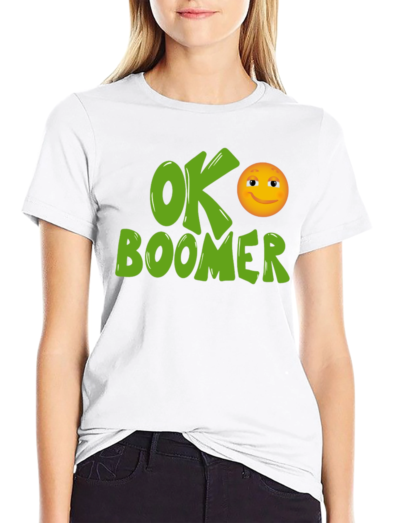 Ok Boomer T-Shirt - Funny Sarcastic Meme Tee