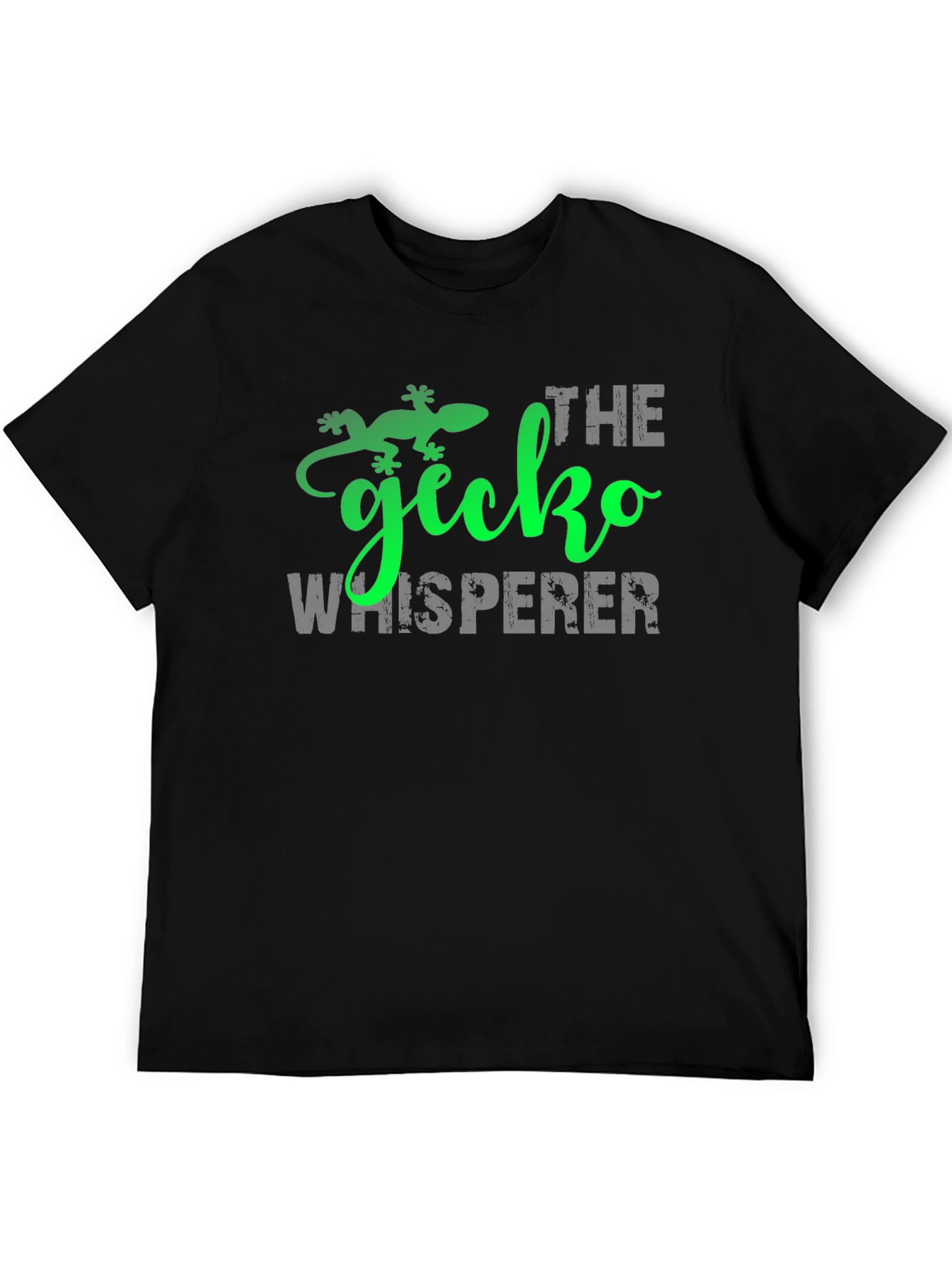 Gecko Whisperer Graphic Tee - Unique Animal Lover Gift