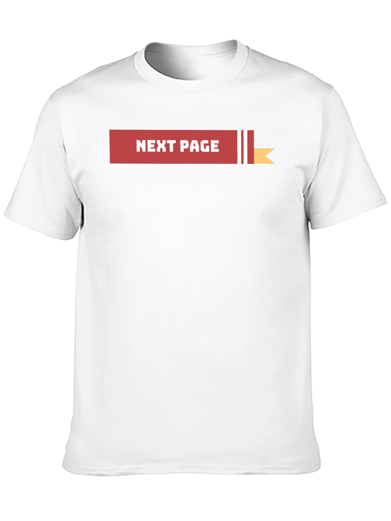 Next Page Black Graphic Tee Shirt