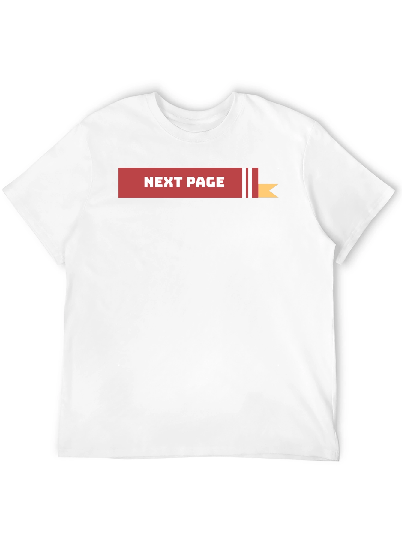 Next Page Black Graphic Tee Shirt