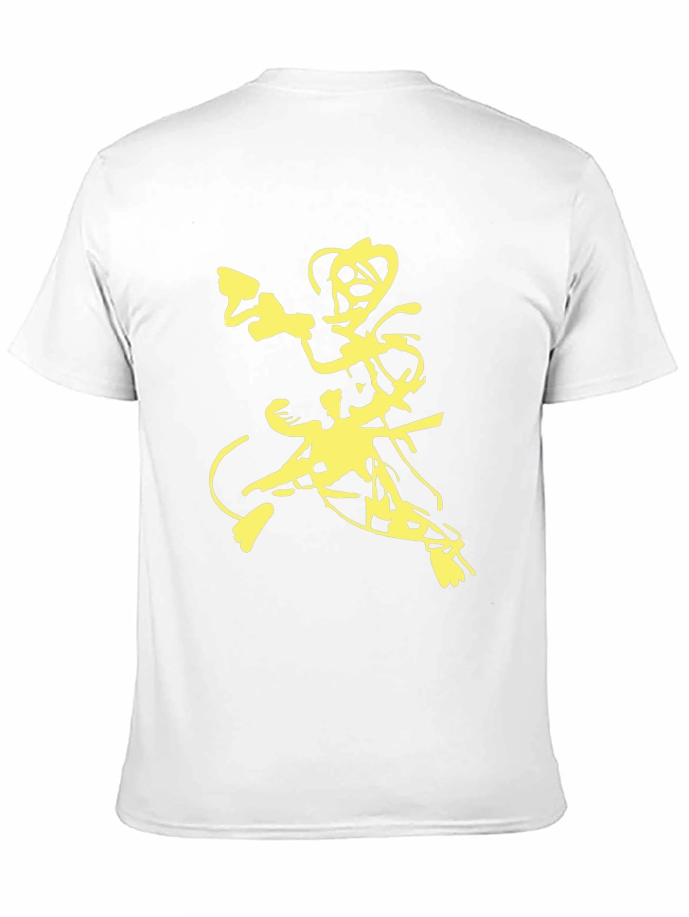 Abstract Graphic Print Tee - Modern Streetwear Style